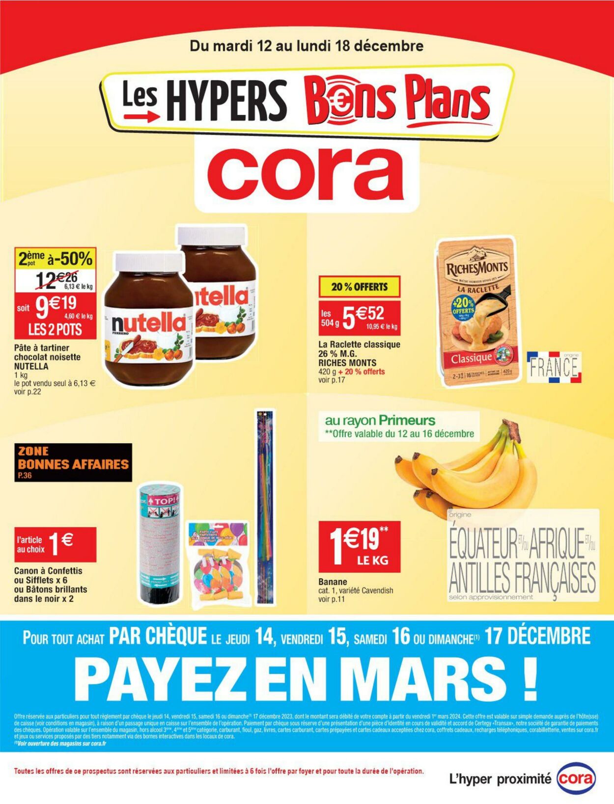 Cora Catalogue Promotionnel Valable Partir Du Au Page