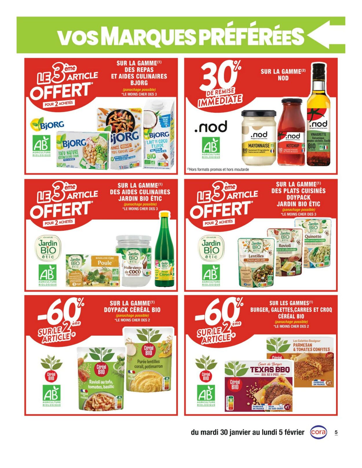 Cora Catalogue Promotionnel Valable Partir Du Au Page