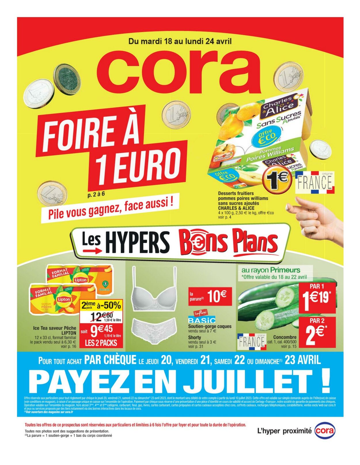 Cora Catalogue Promotionnel Valable Partir Du Au Page