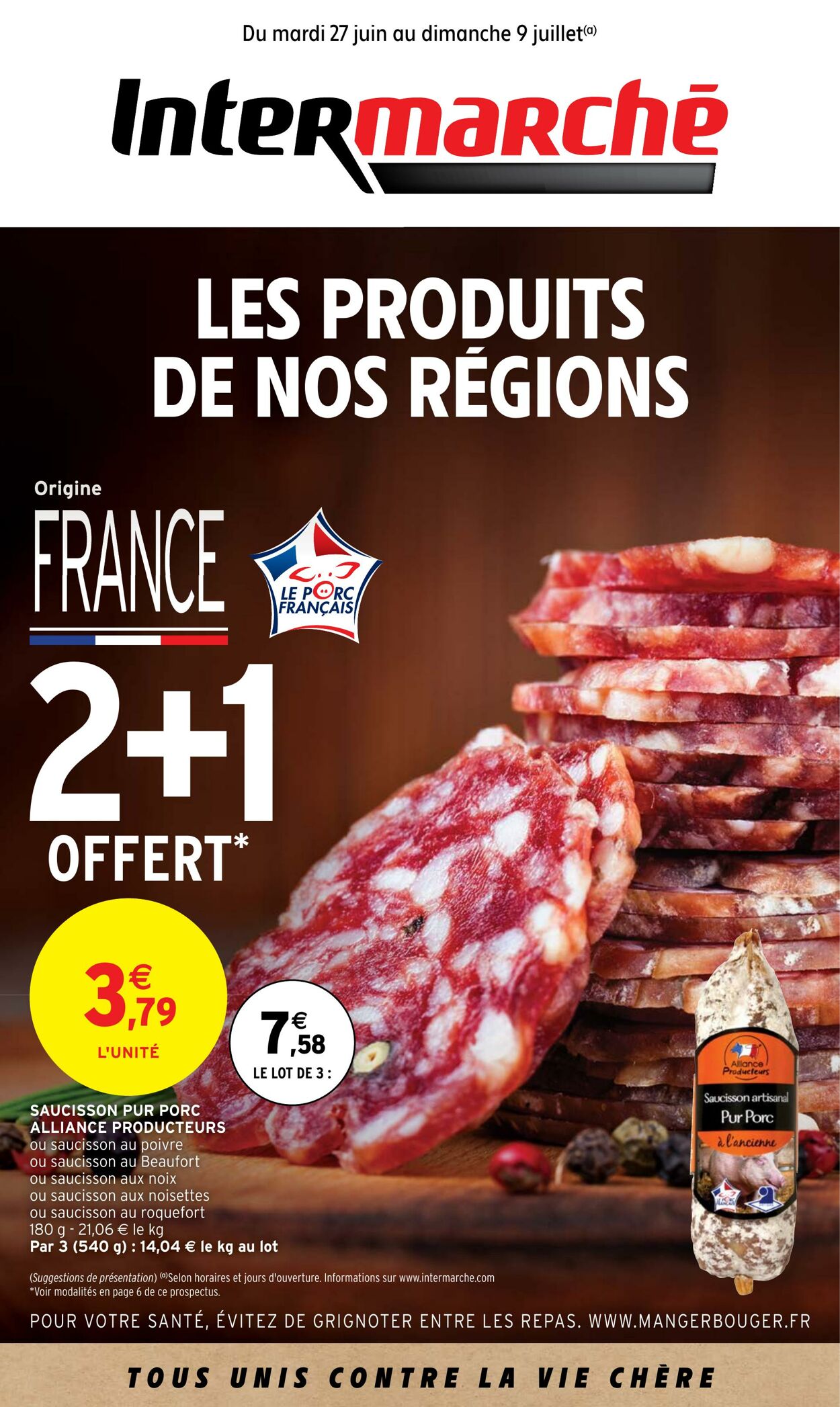 Intermarché Catalogue Promotionnel Valable à partir du 27 06 au 09 07