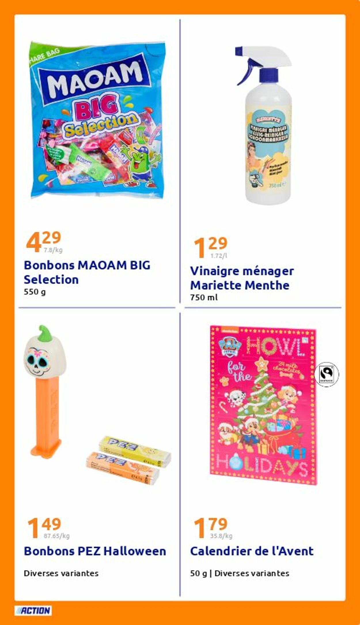 Catalogue Action 29.10.2025 - 05.11.2025