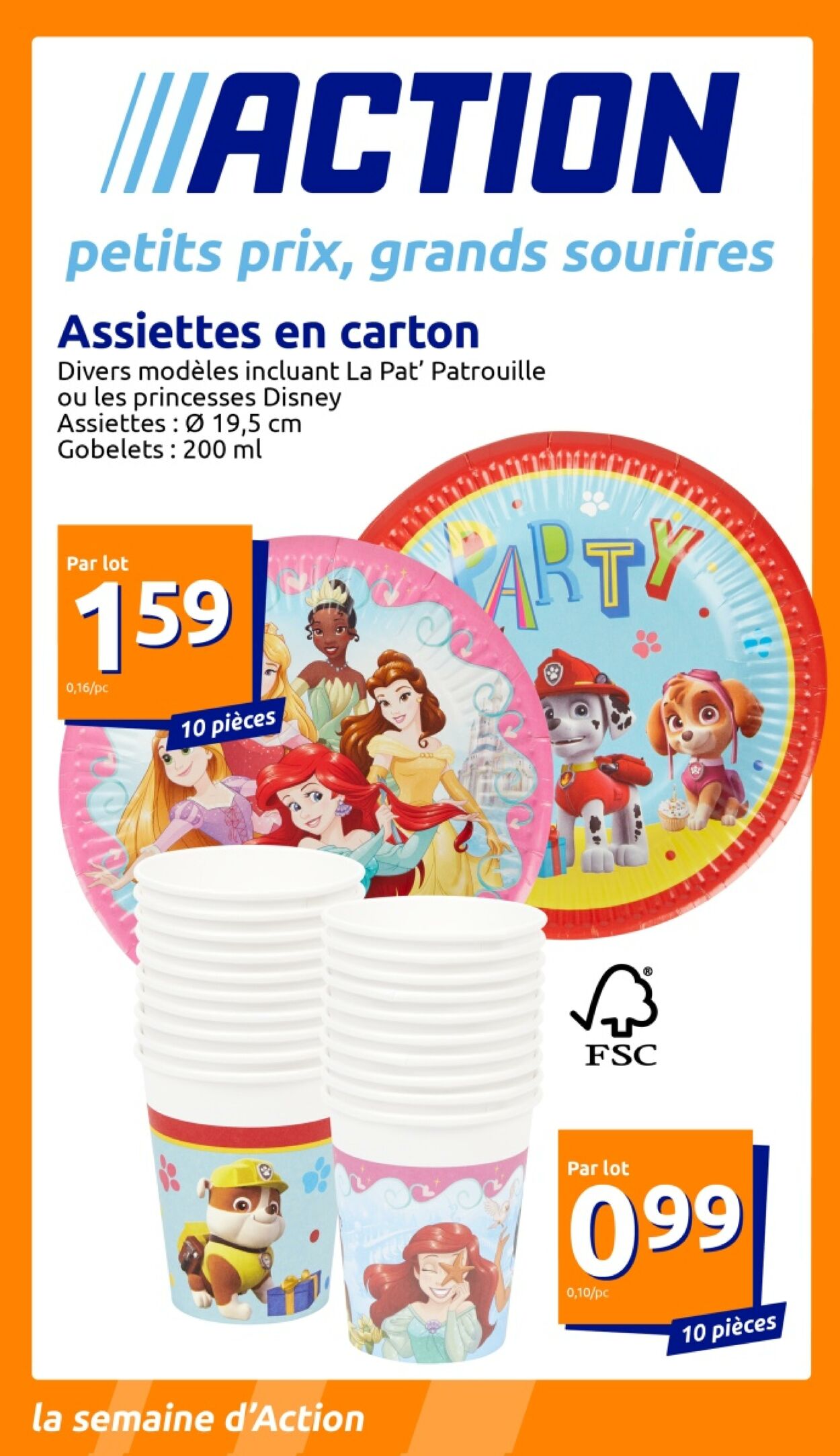 Action Catalogues promotionnels