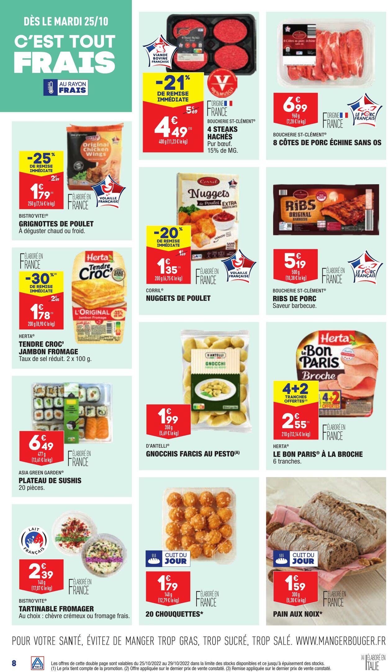 Catalogue Aldi 25.10.2022 - 31.10.2022