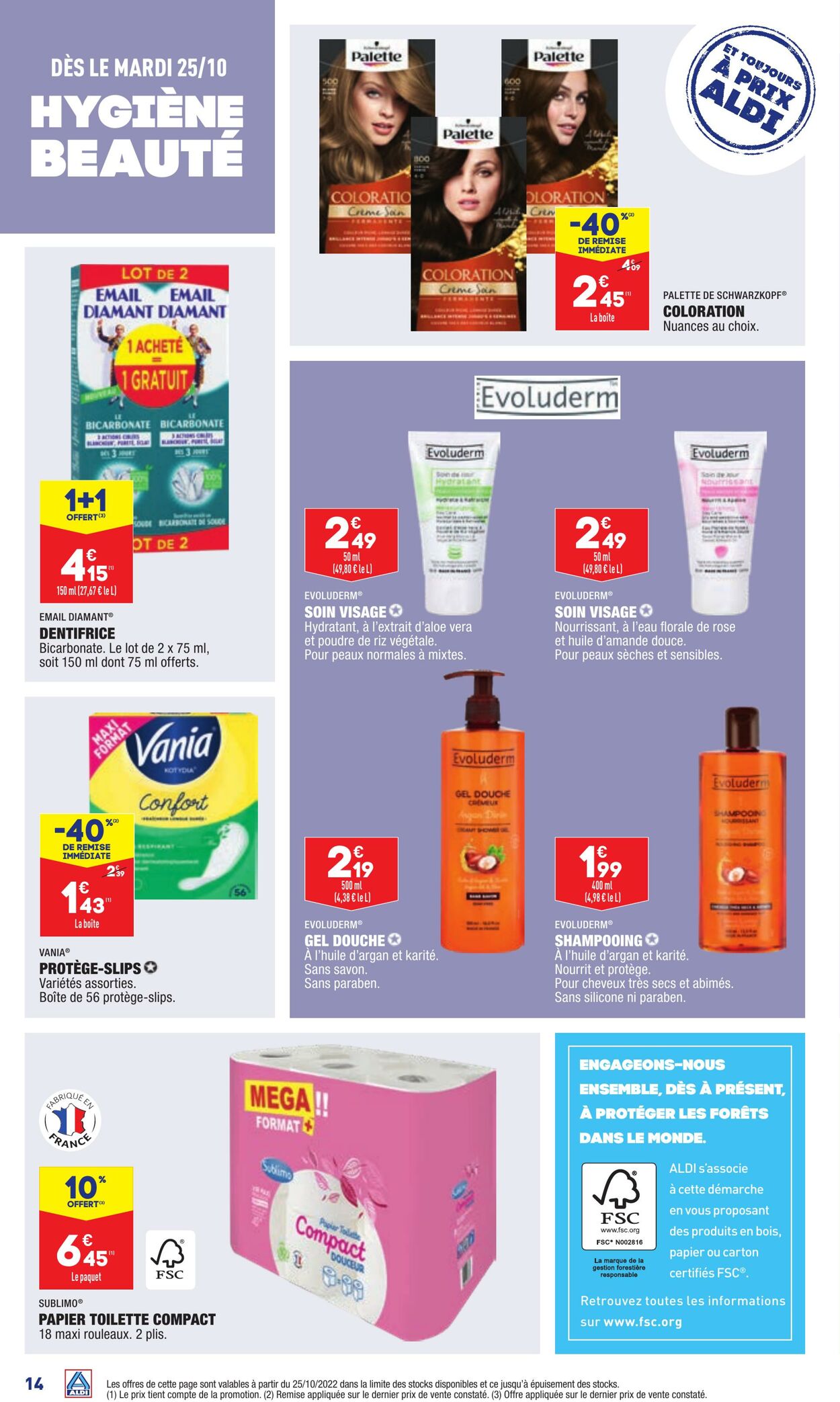 Catalogue Aldi 25.10.2022 - 31.10.2022