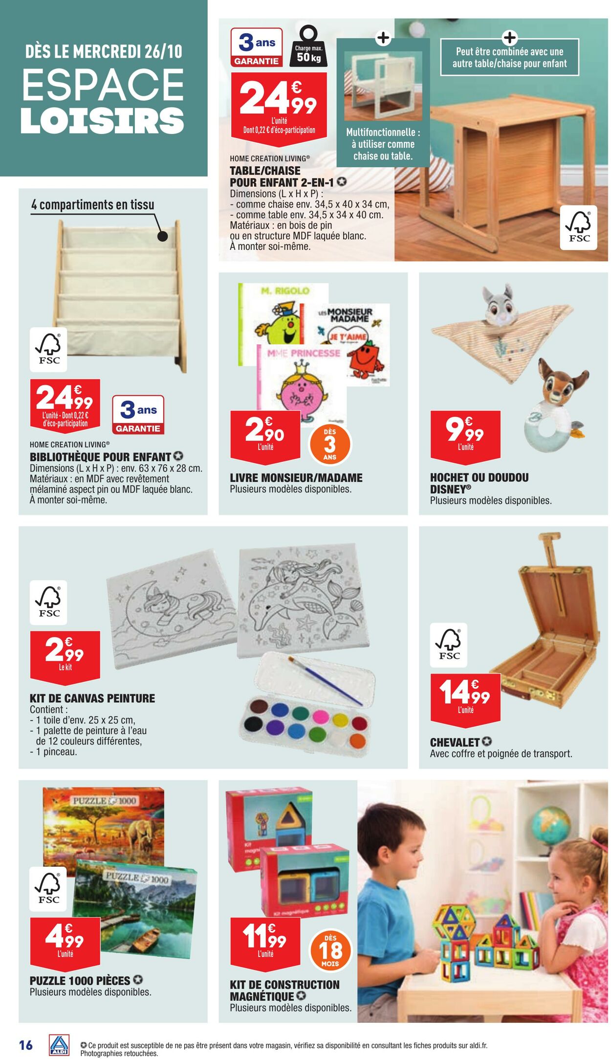 Catalogue Aldi 25.10.2022 - 31.10.2022