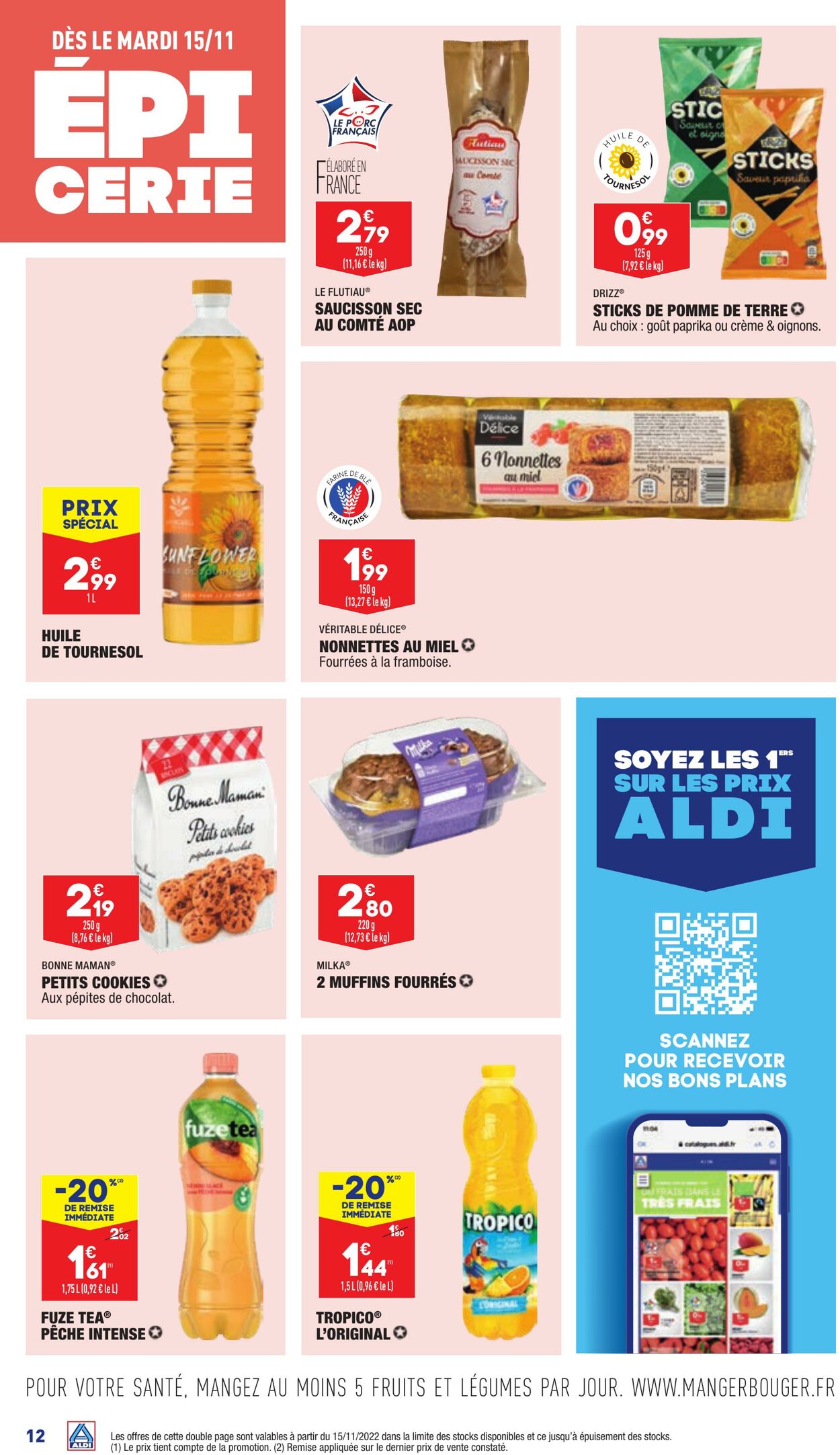 Catalogue Aldi 15.11.2022 - 21.11.2022