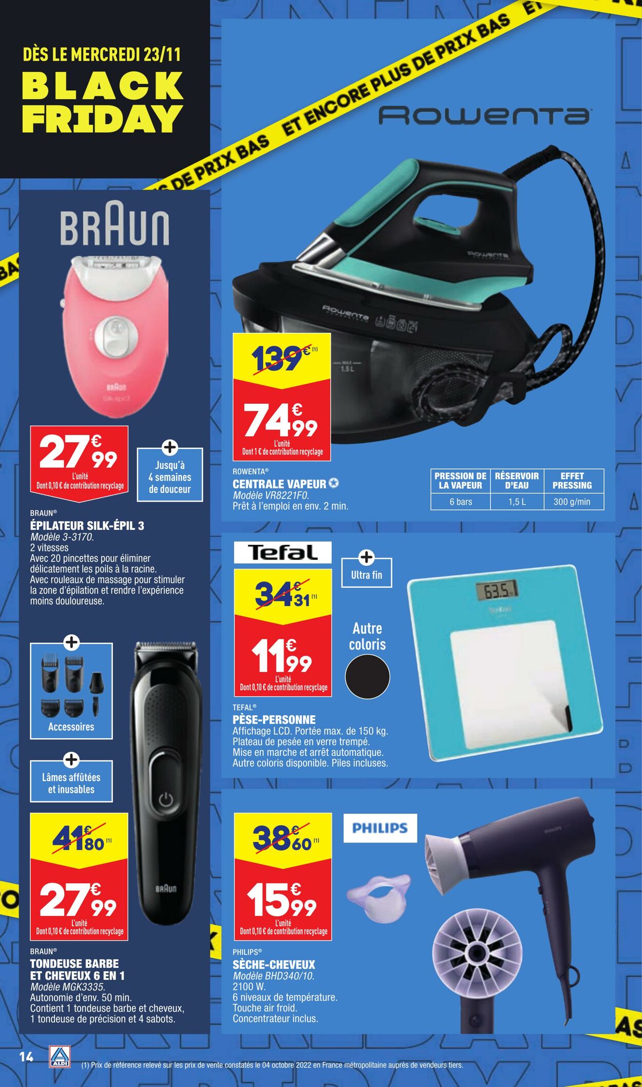 Catalogue Aldi 23.11.2022 - 28.11.2022