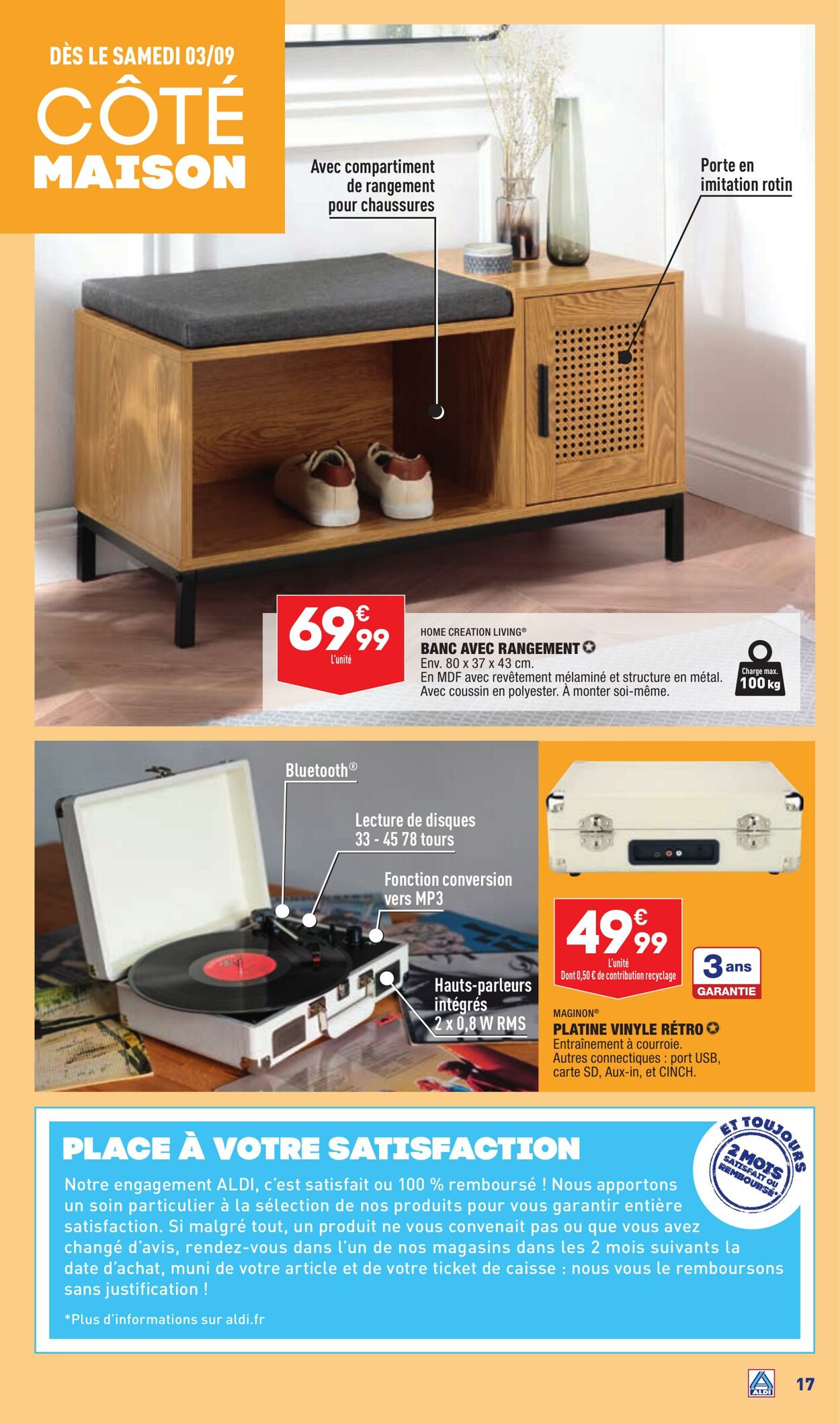 Catalogue Aldi 30.08.2022 - 05.09.2022