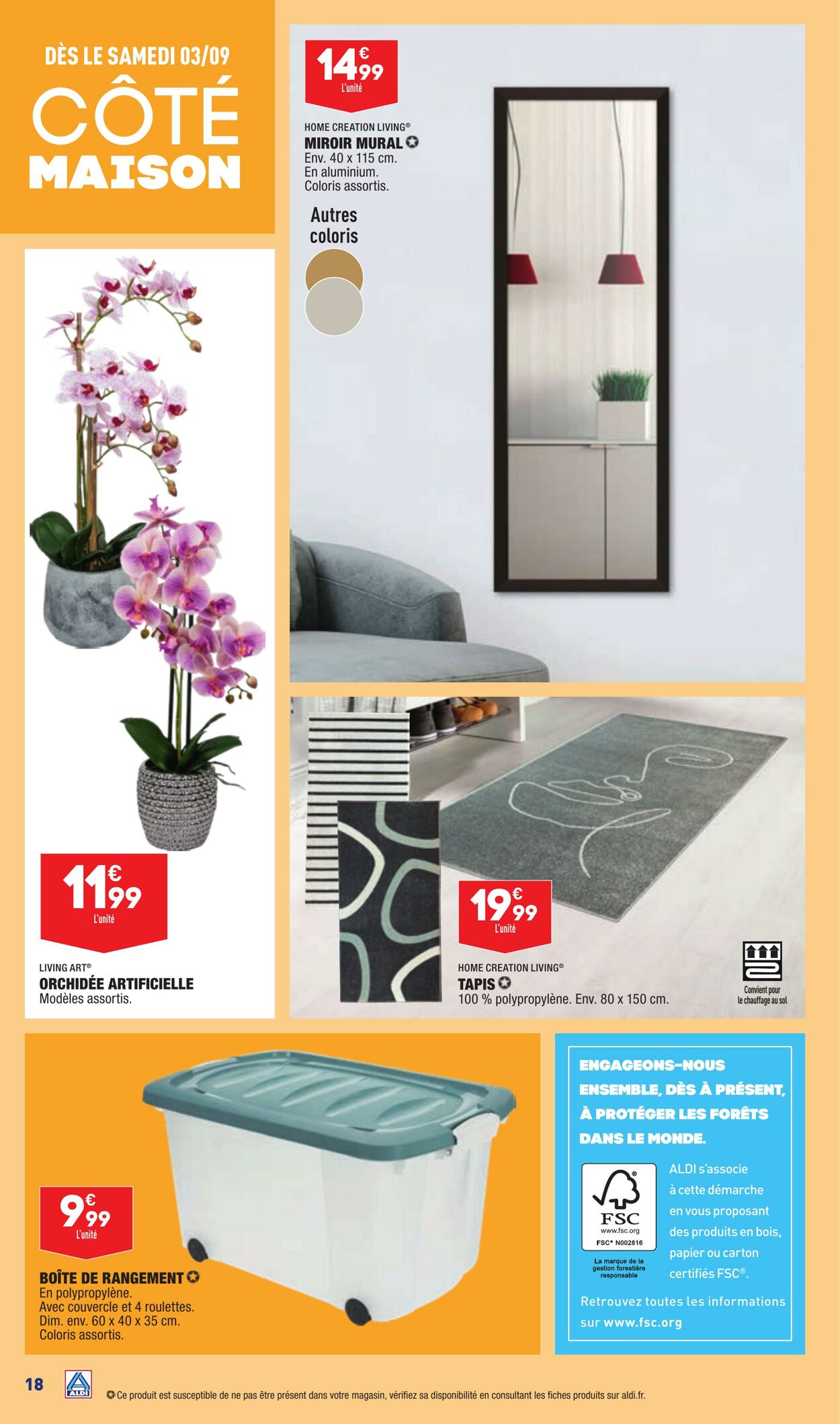 Catalogue Aldi 30.08.2022 - 05.09.2022