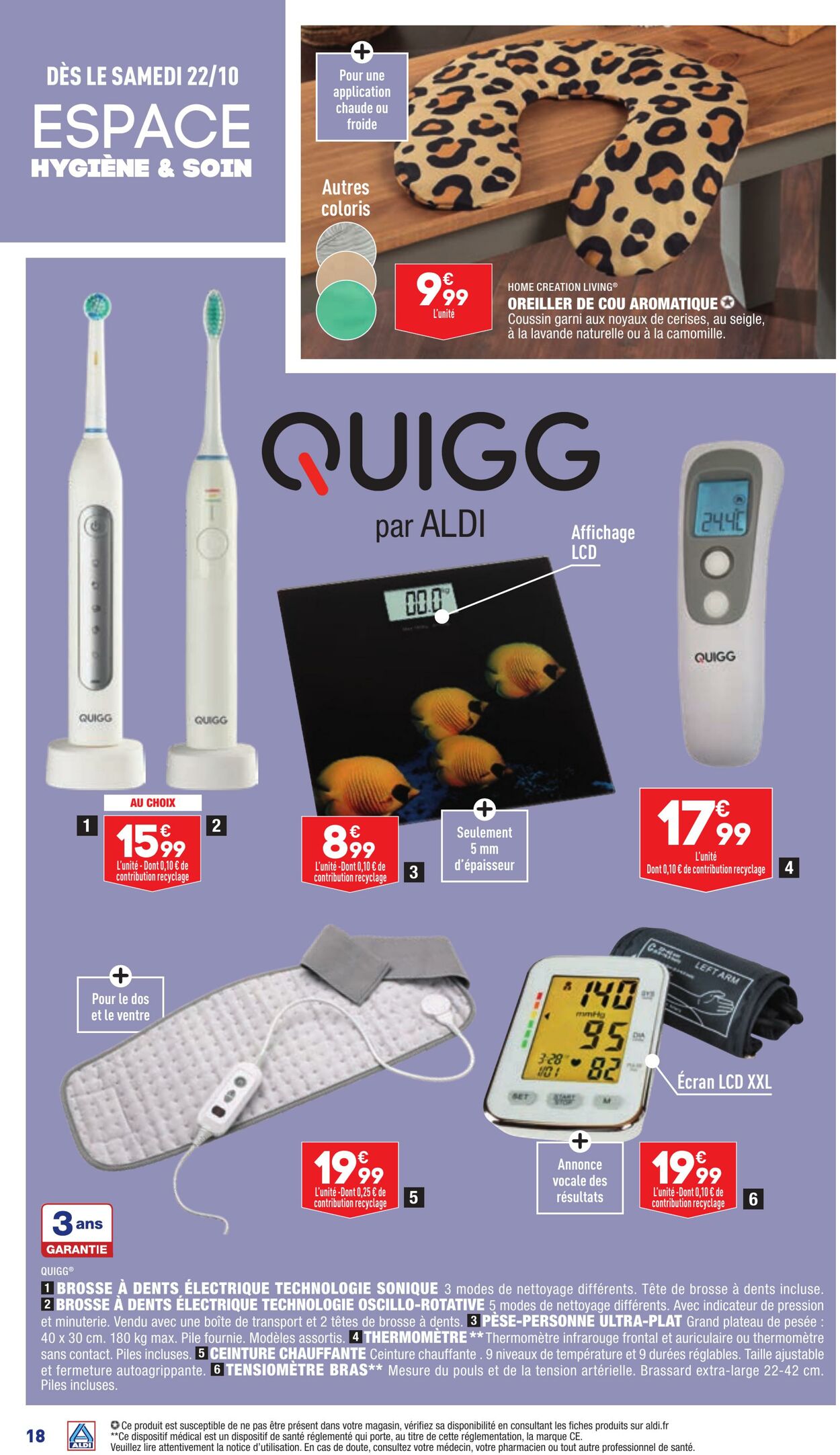 Catalogue Aldi 18.10.2022 - 24.10.2022