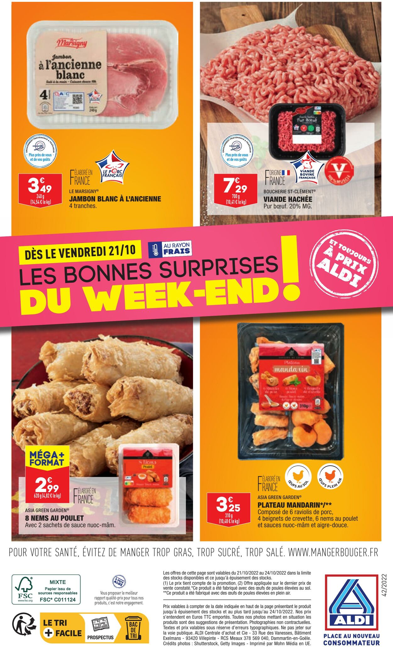 Catalogue Aldi 18.10.2022 - 24.10.2022