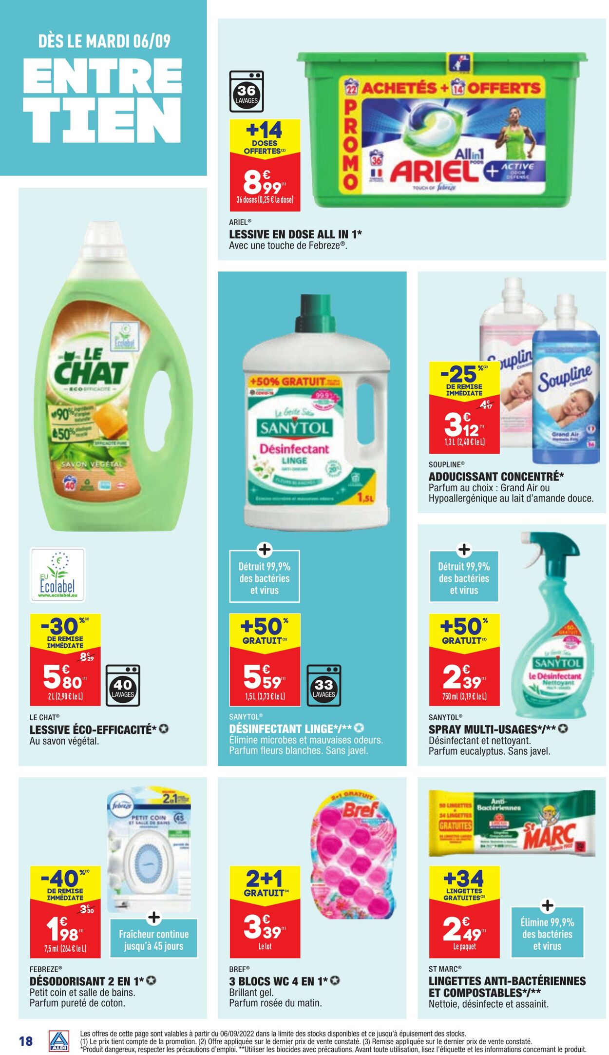 Catalogue Aldi 06.09.2022 - 12.09.2022