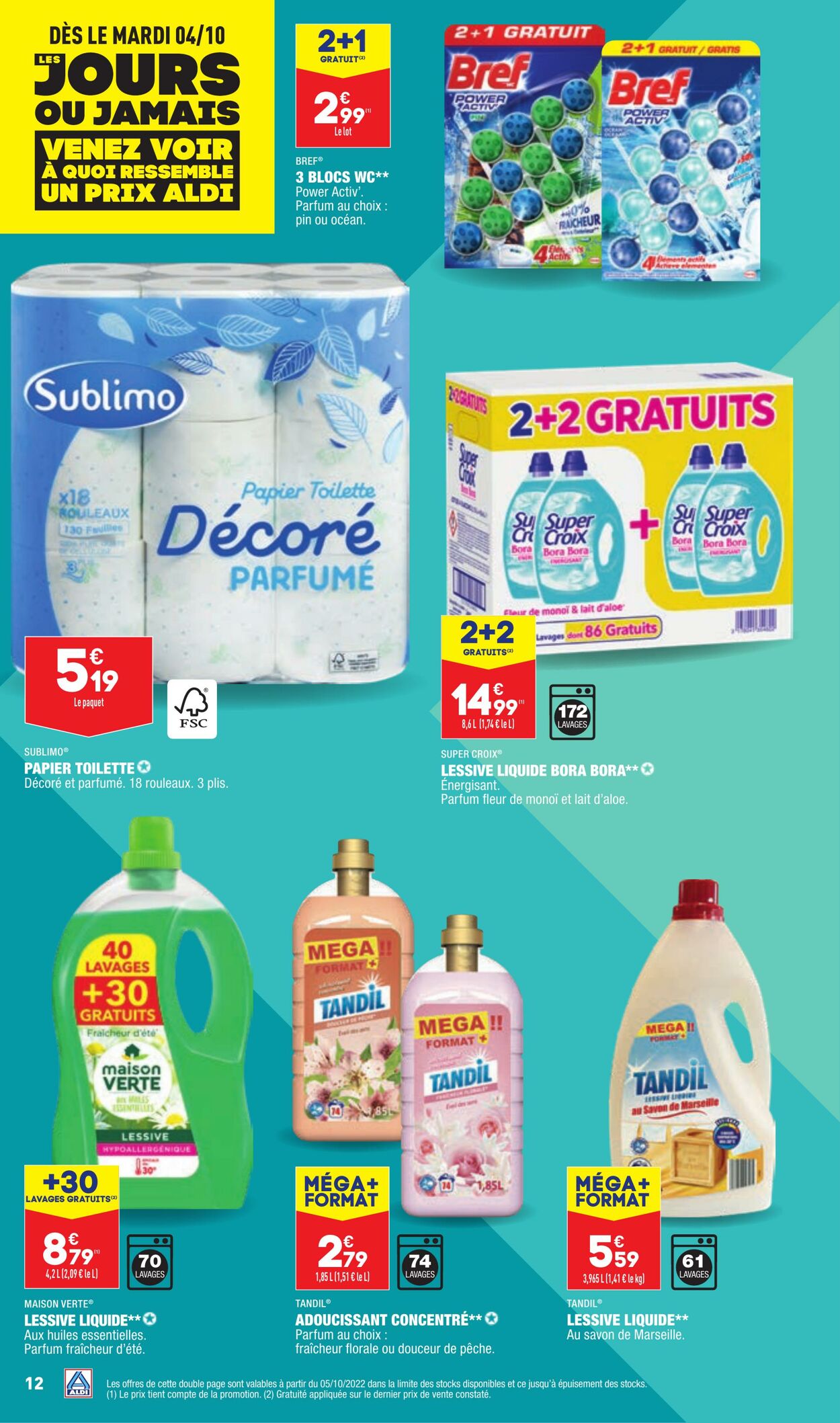 Catalogue Aldi 04.10.2022 - 10.10.2022