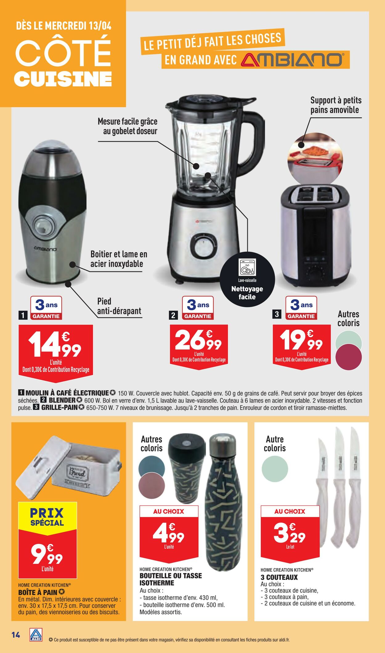 Catalogue Aldi 12.04.2022 - 18.04.2022