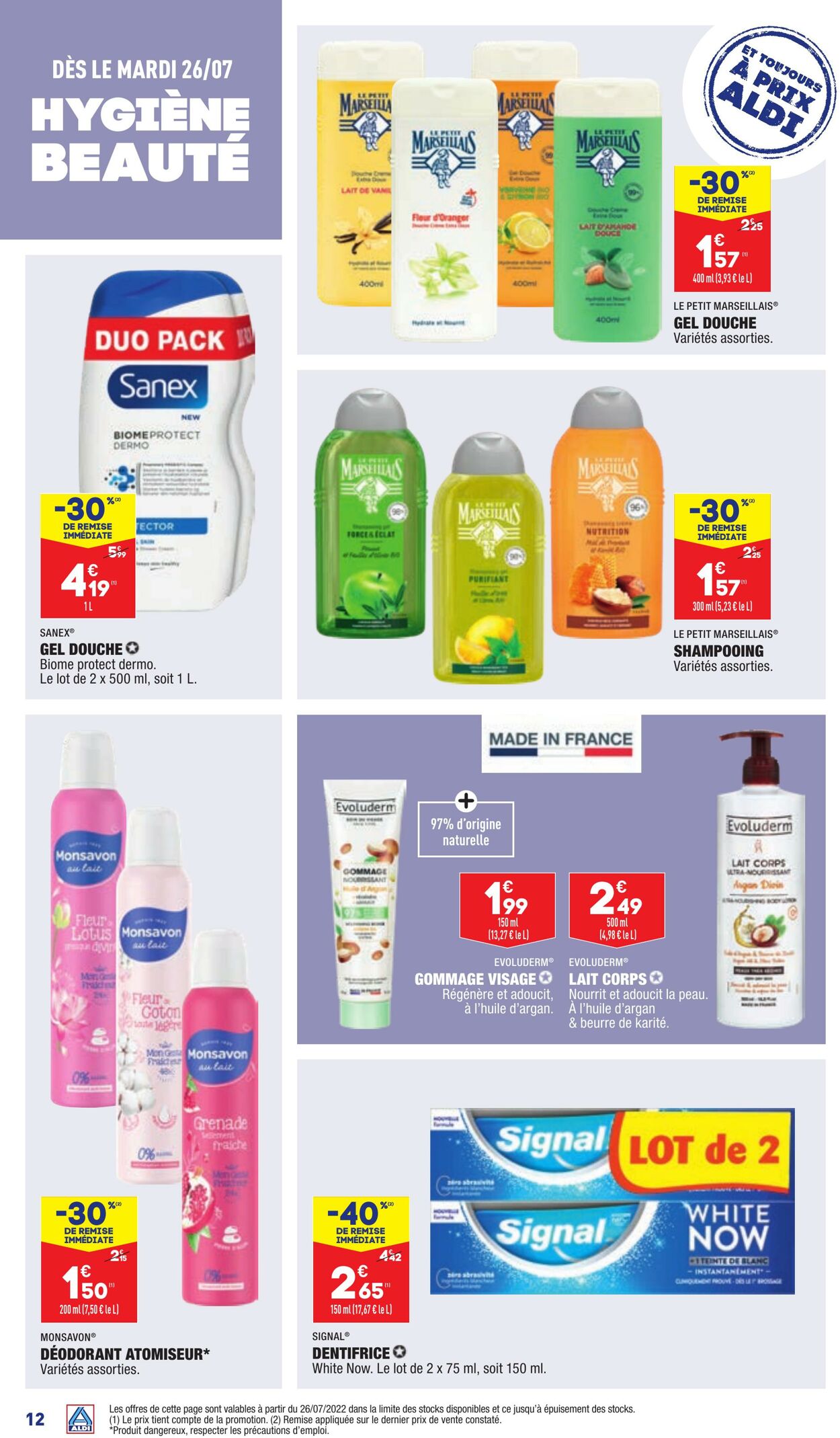 Catalogue Aldi 26.07.2022 - 01.08.2022