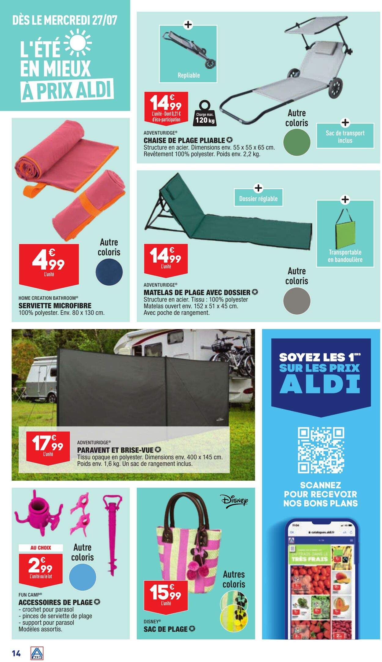 Catalogue Aldi 26.07.2022 - 01.08.2022