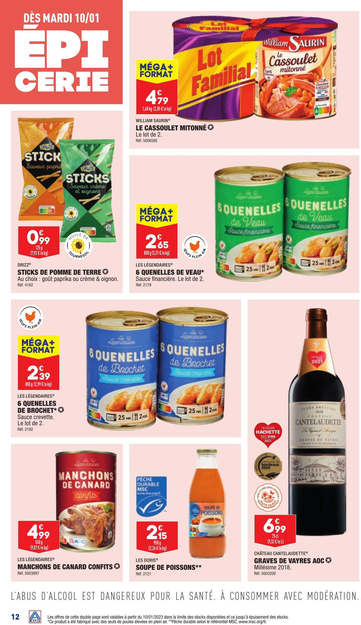 Catalogue Aldi 10.01.2023 - 16.01.2023