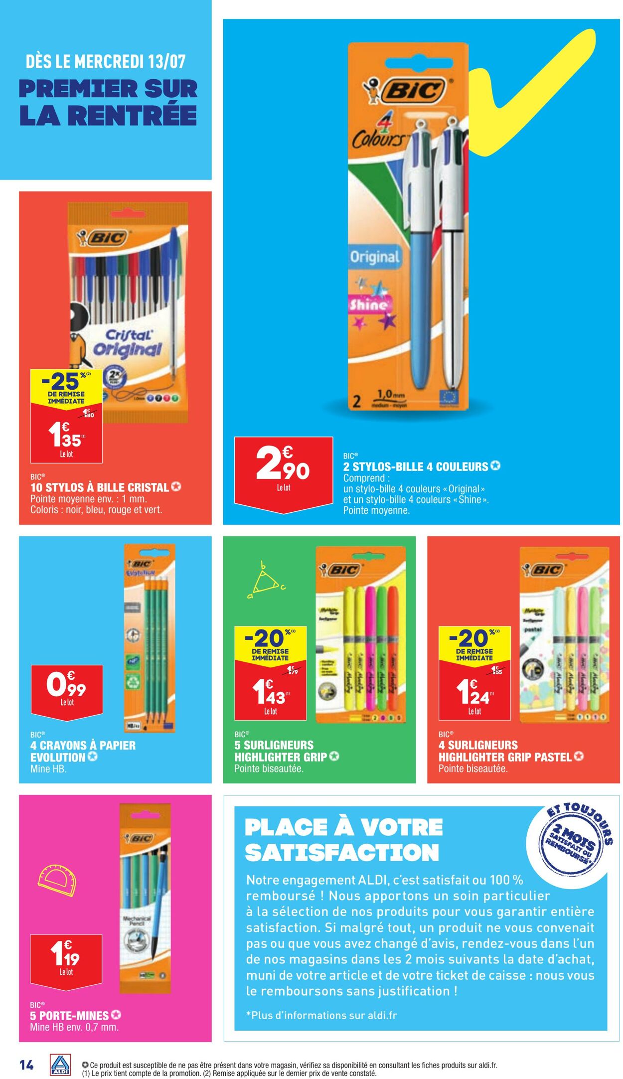 Catalogue Aldi 13.07.2022 - 18.07.2022