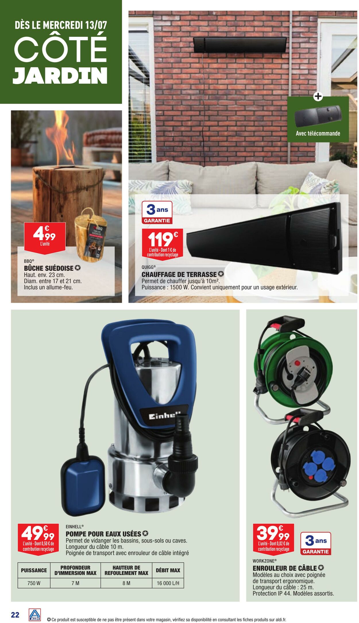 Catalogue Aldi 13.07.2022 - 18.07.2022