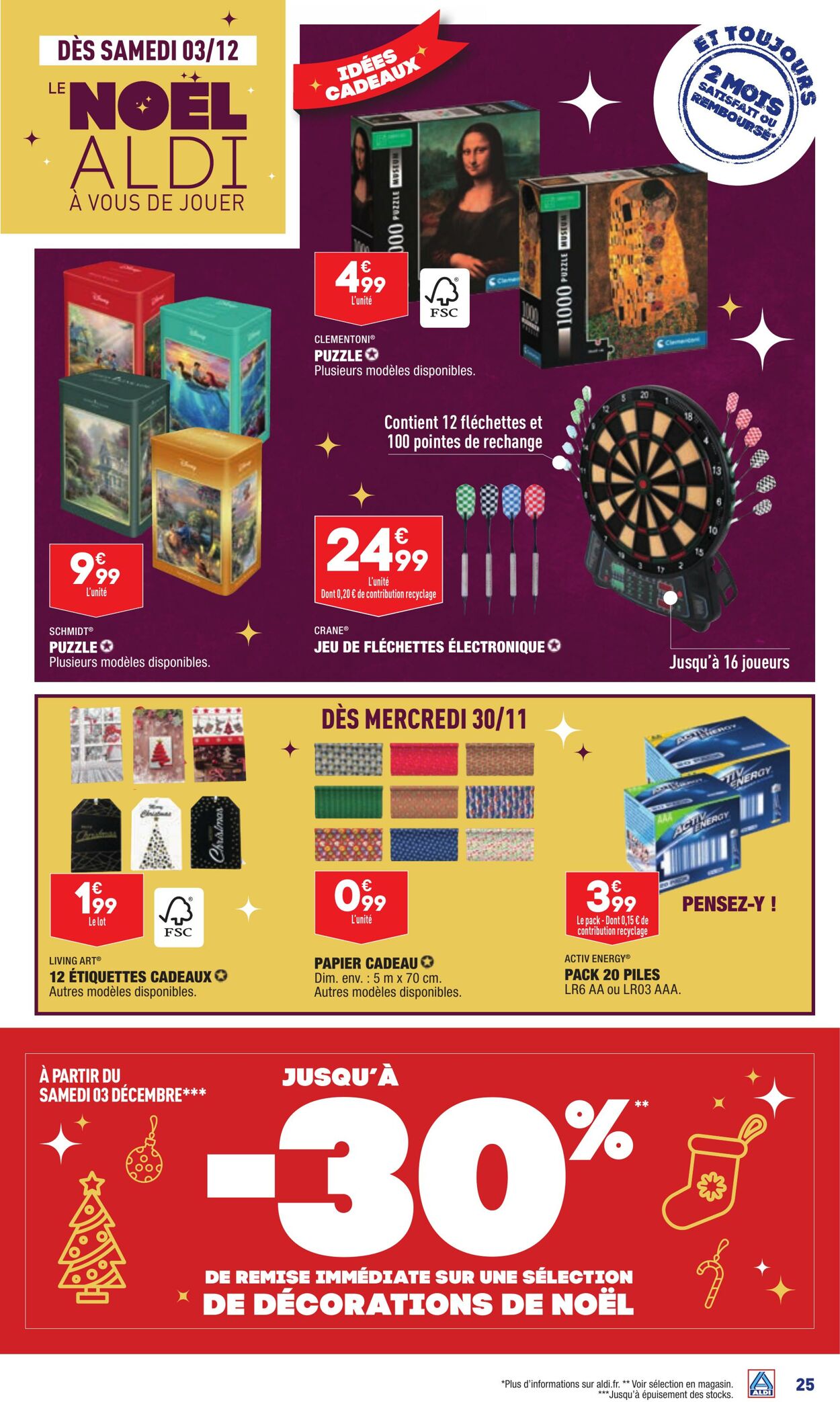 Catalogue Aldi 29.11.2022 - 05.12.2022