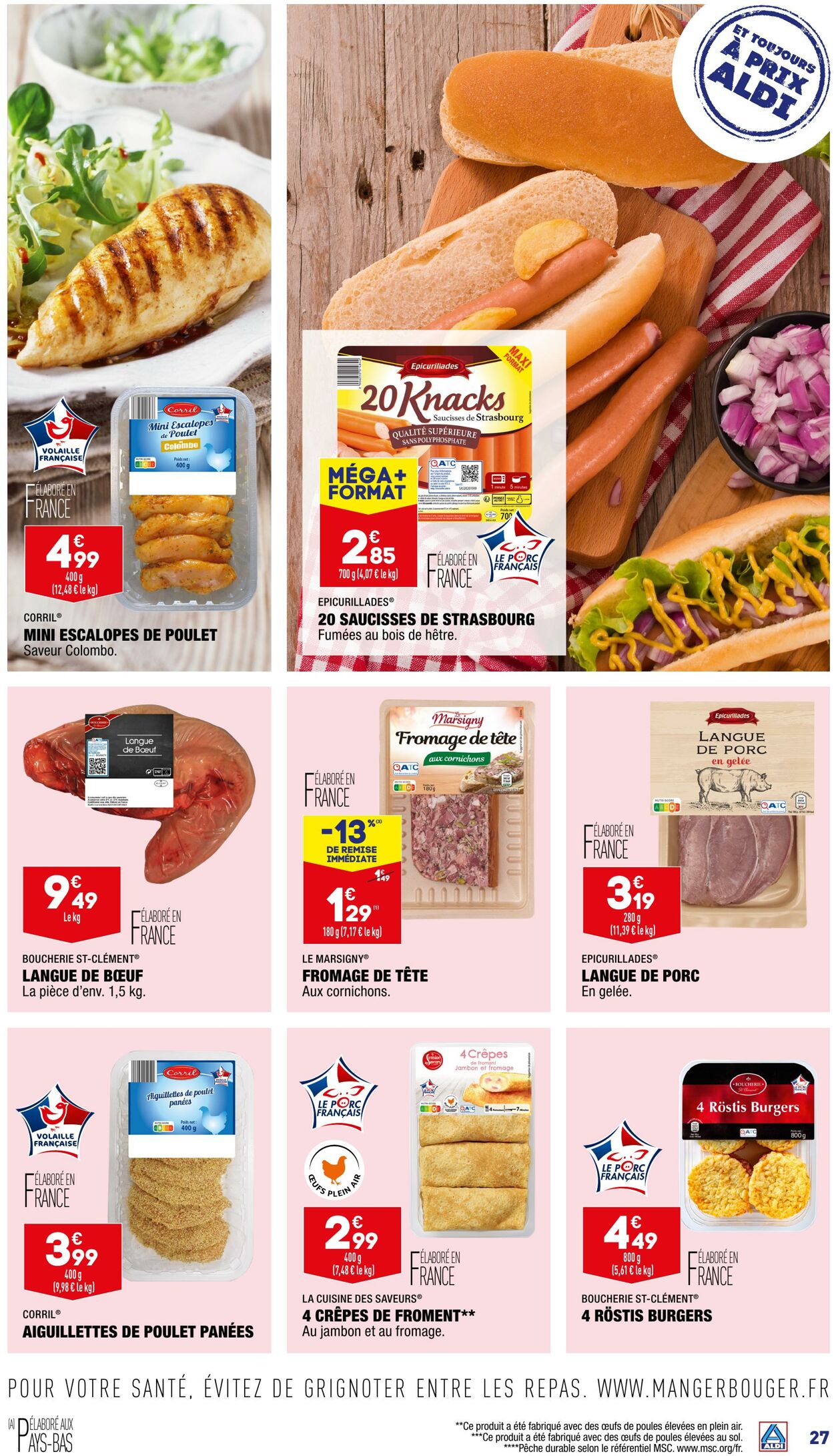 Catalogue Aldi 03.01.2023 - 09.01.2023