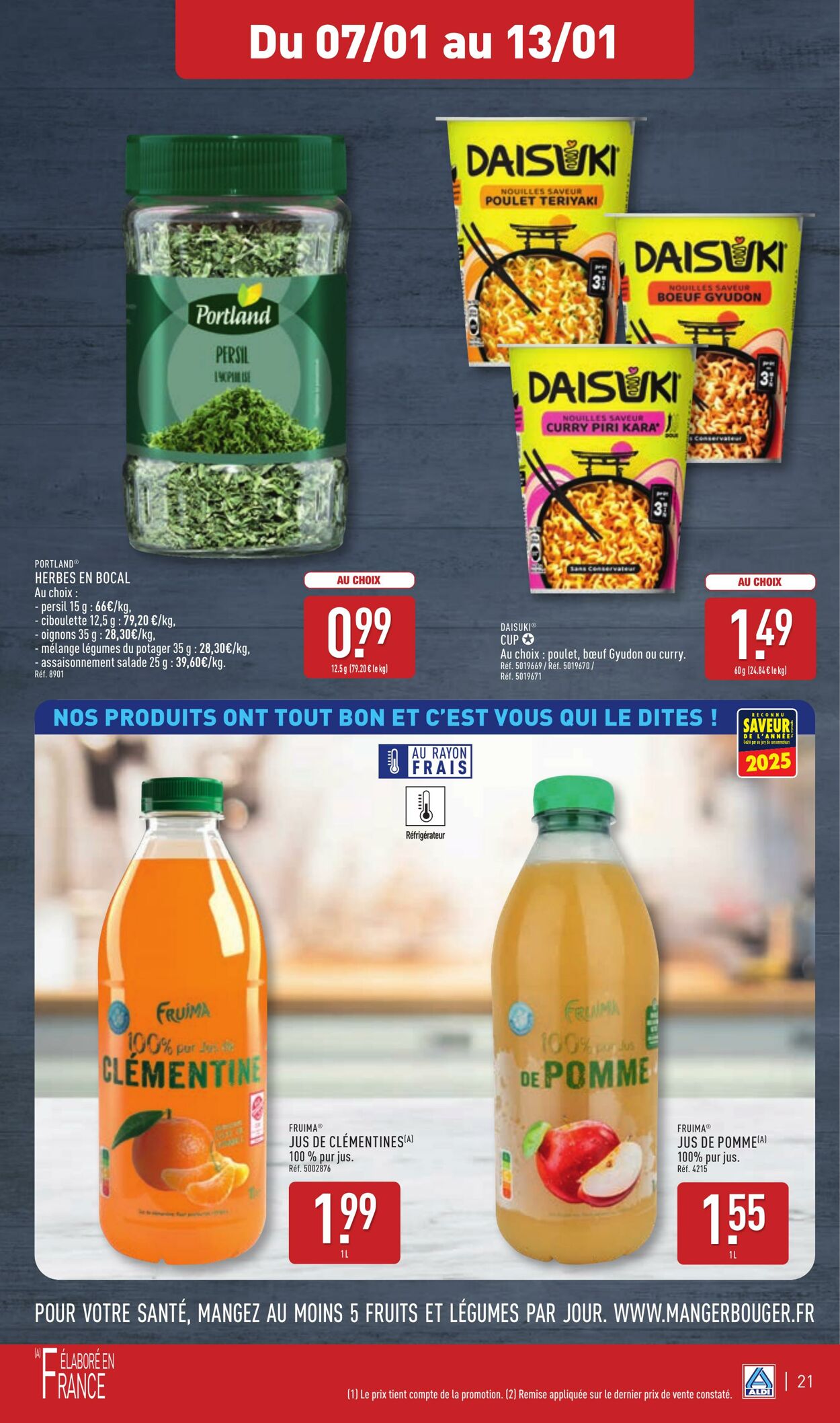 Catalogue Aldi 30.12.2024 - 13.01.2025