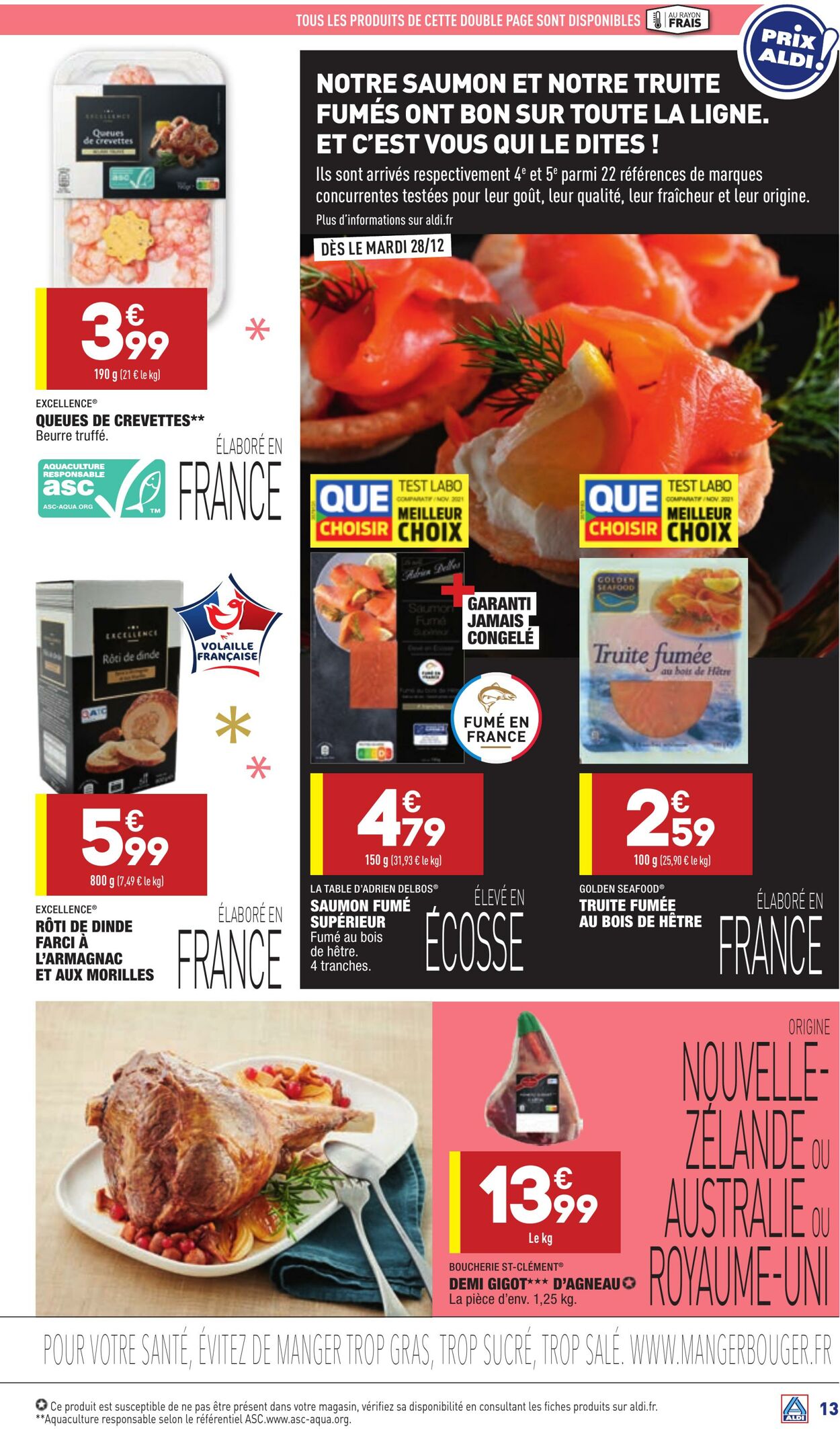 Catalogue Aldi 28.12.2021 - 31.12.2021