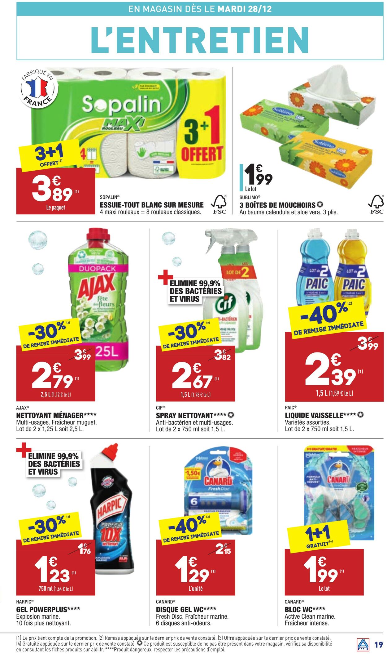 Catalogue Aldi 28.12.2021 - 31.12.2021