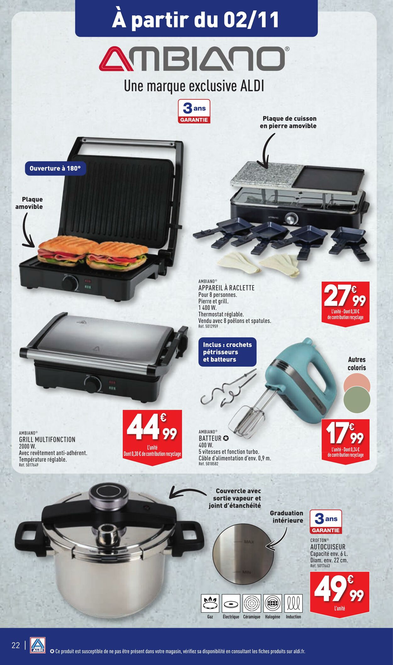 Catalogue Aldi 22.10.2024 - 28.10.2024