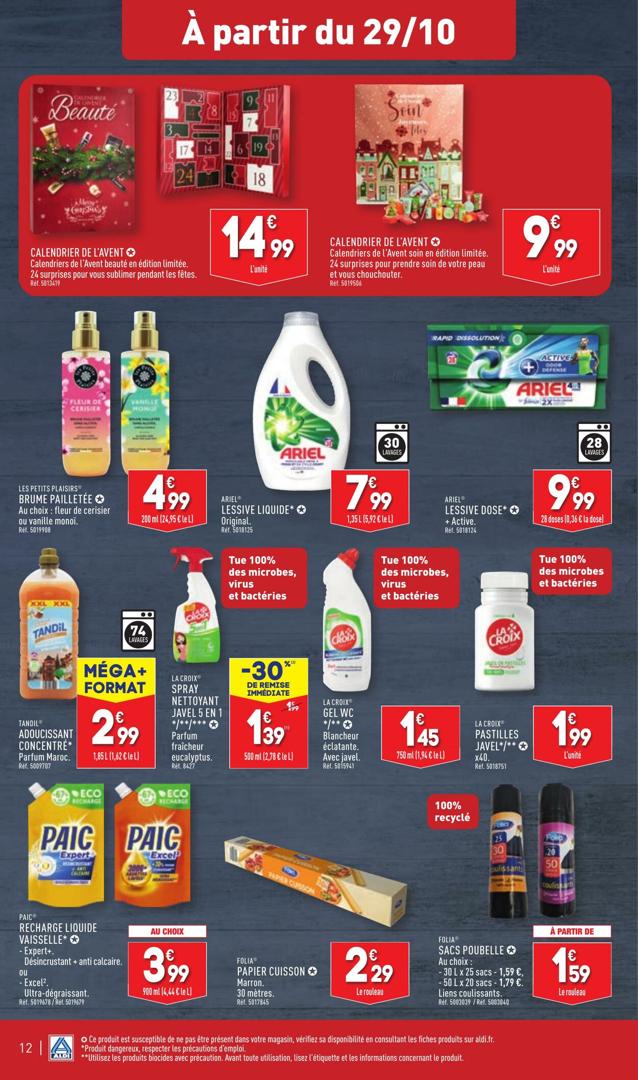 Catalogue Aldi 22.10.2024 - 28.10.2024