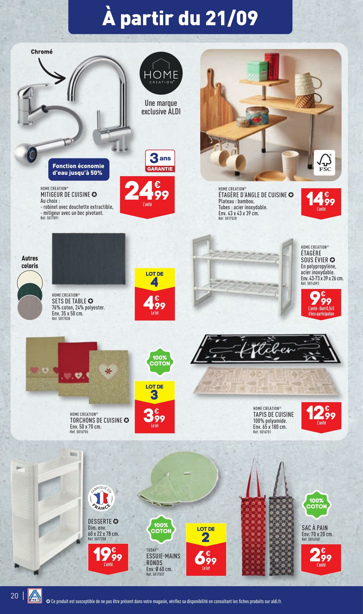 Catalogue Aldi 10.09.2024 - 16.09.2024