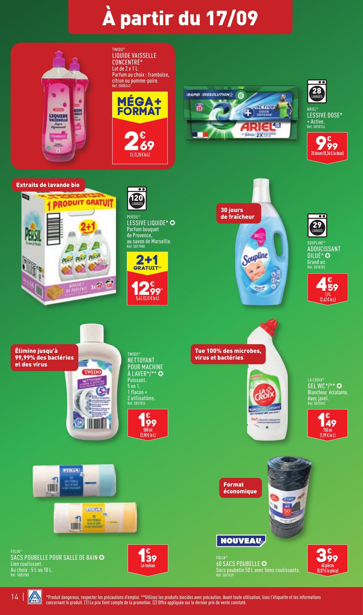 Catalogue Aldi 10.09.2024 - 16.09.2024