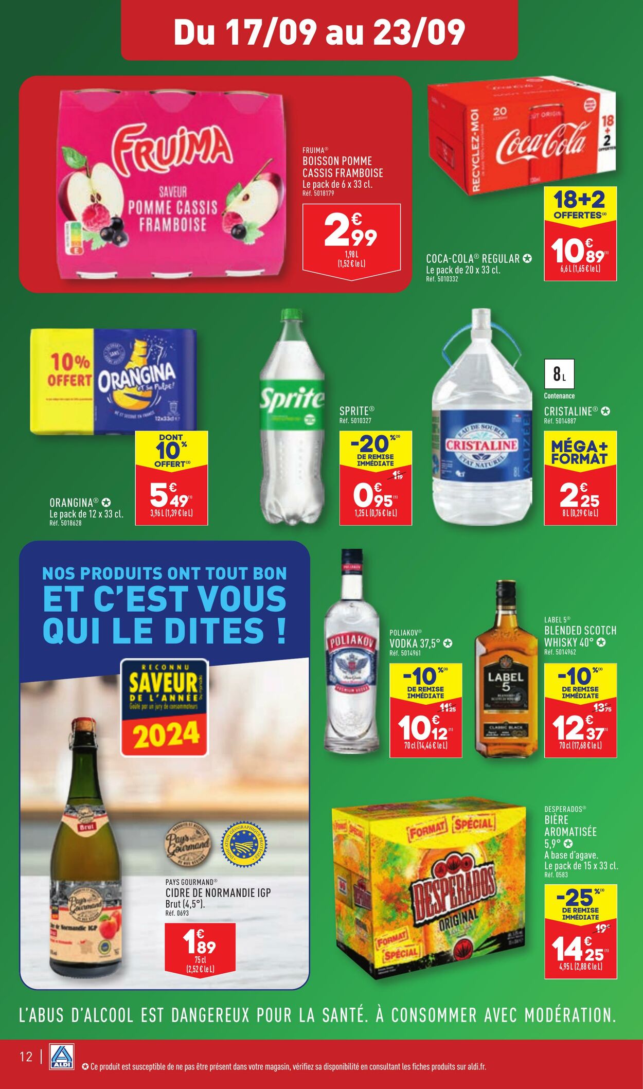 Catalogue Aldi 10.09.2024 - 16.09.2024