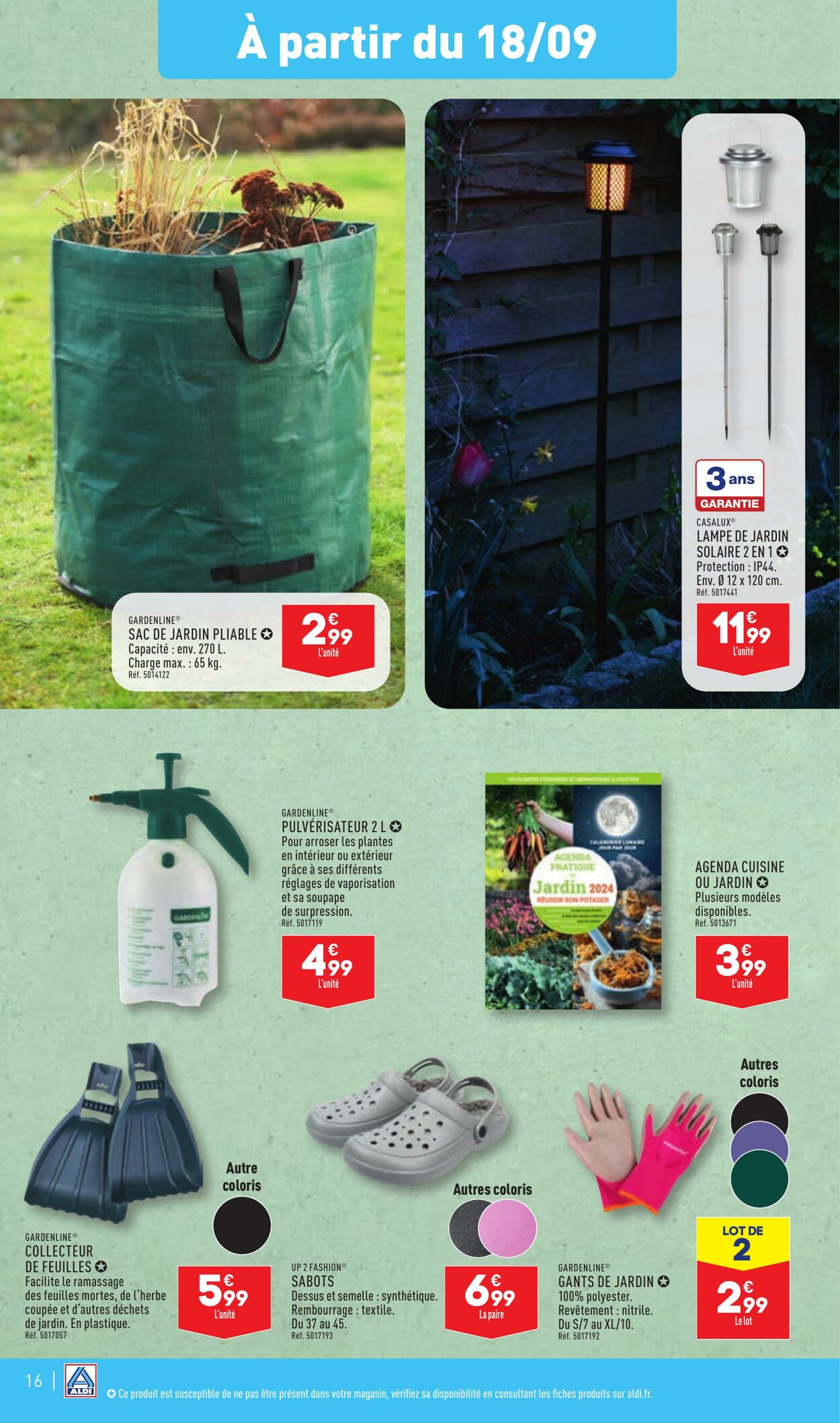 Catalogue Aldi 10.09.2024 - 16.09.2024