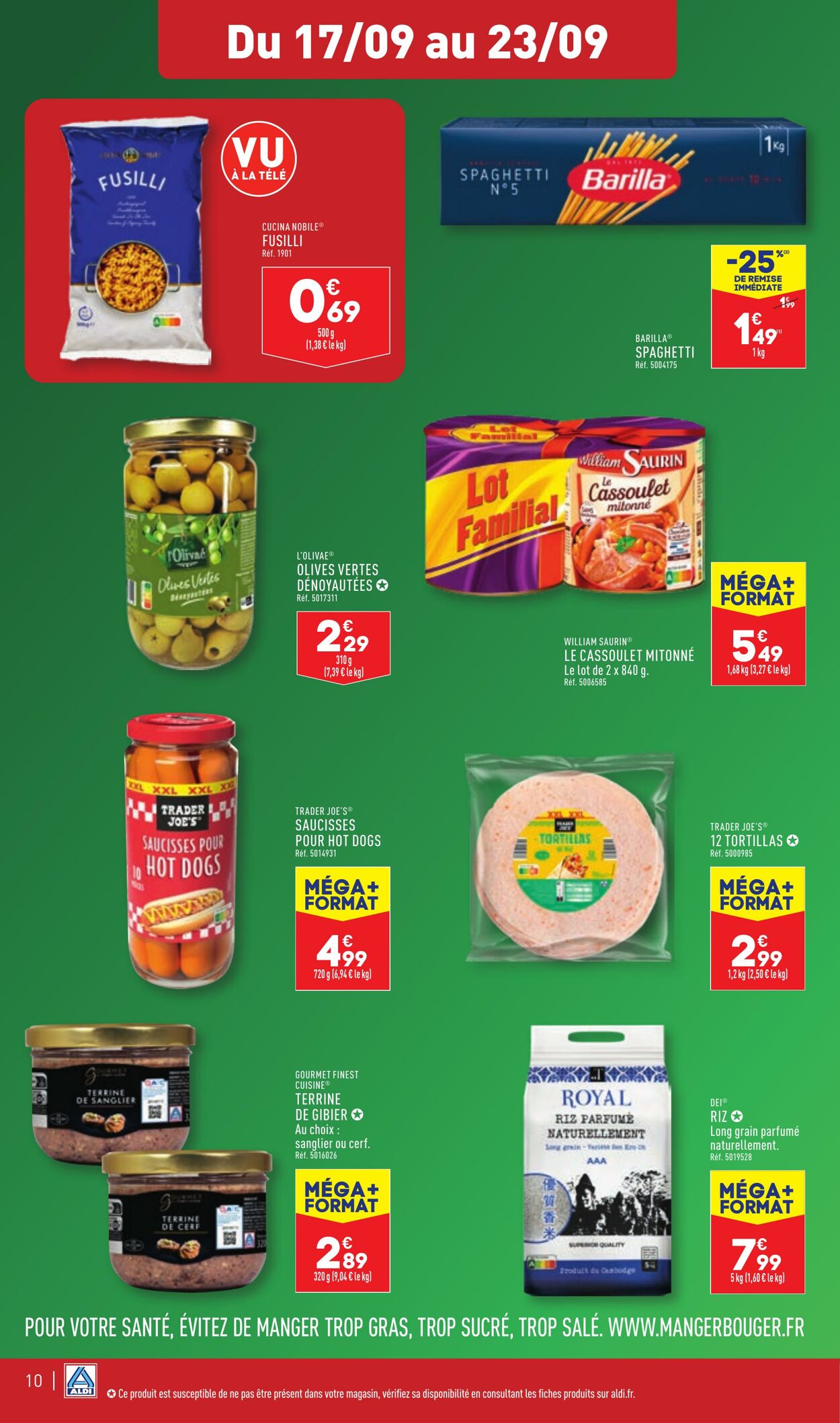 Catalogue Aldi 10.09.2024 - 16.09.2024