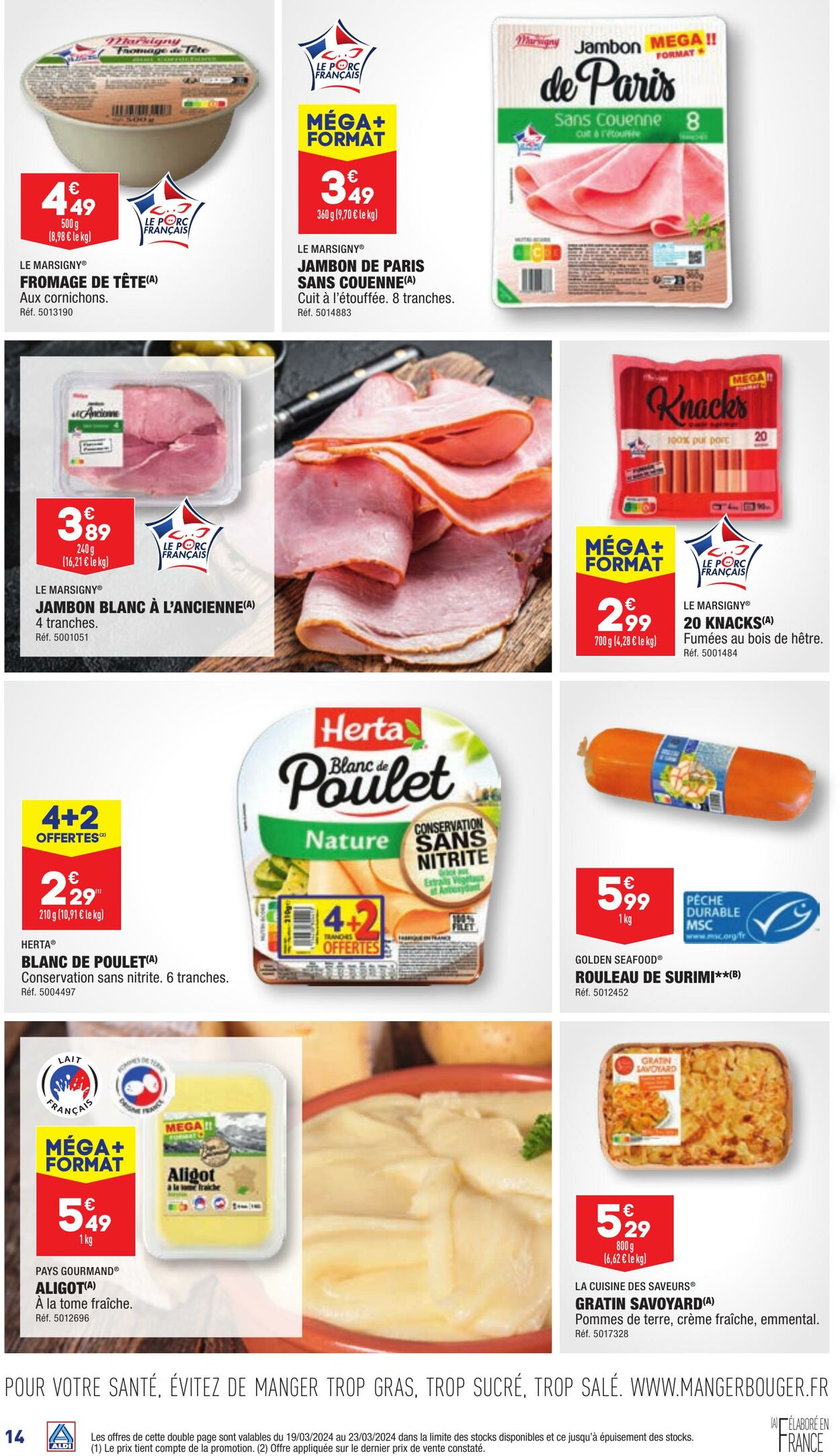 Catalogue Aldi 19.03.2024 - 23.03.2024