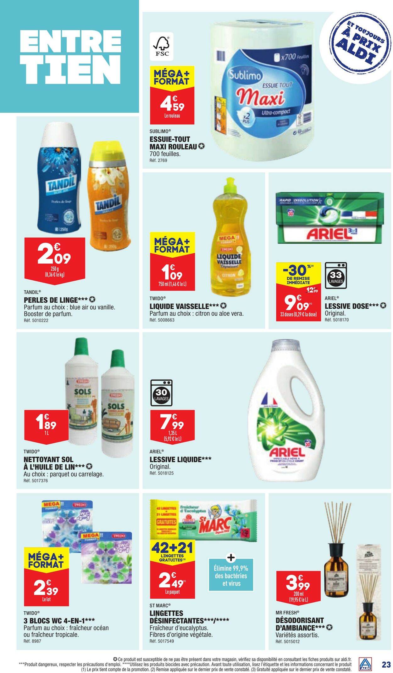 Catalogue Aldi 19.03.2024 - 23.03.2024