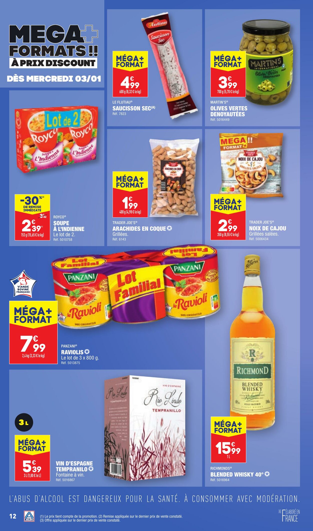 Catalogue Aldi 03.01.2024 - 08.01.2024