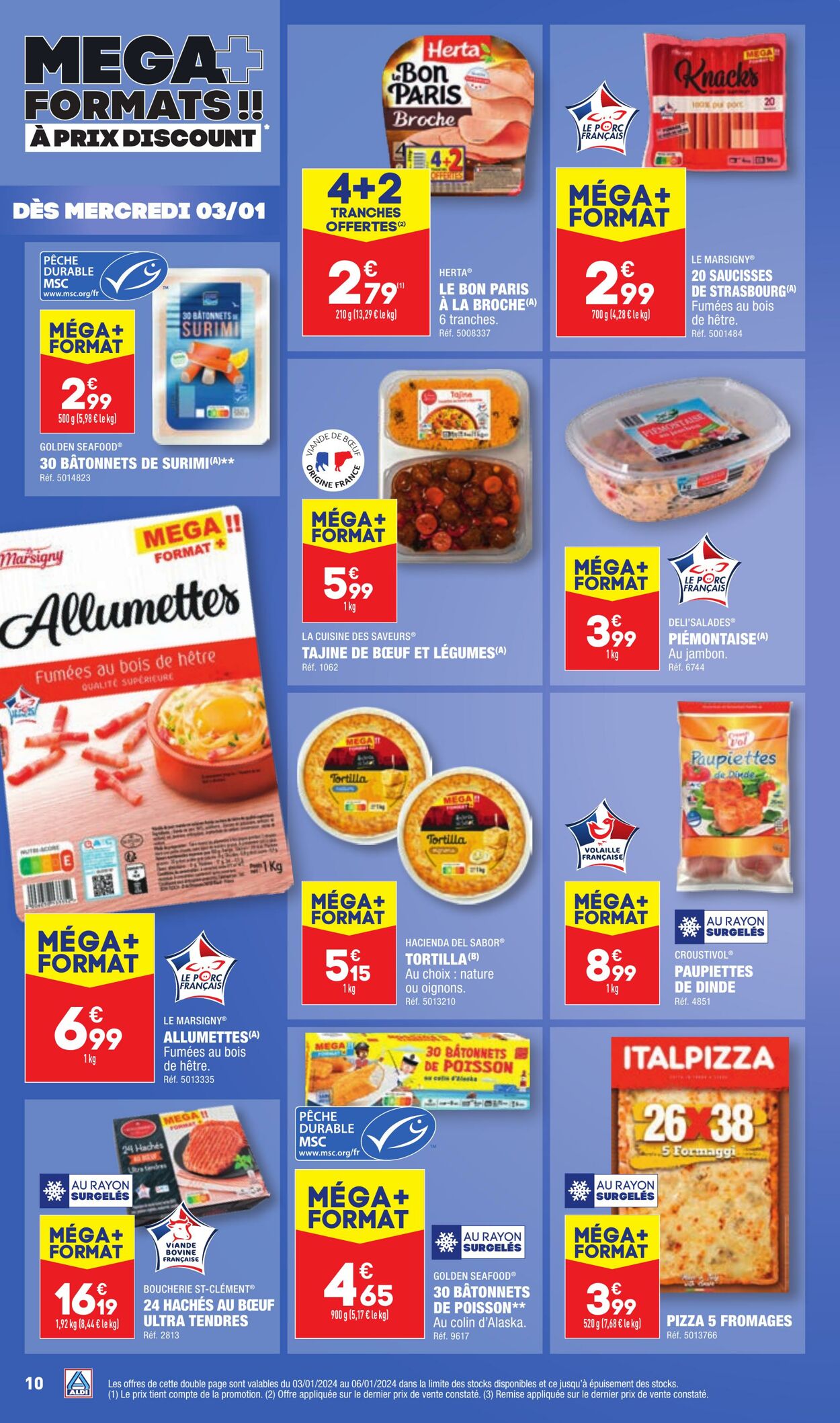 Catalogue Aldi 03.01.2024 - 08.01.2024