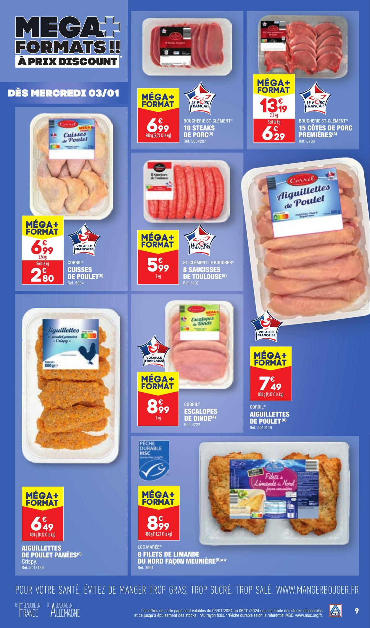 Catalogue Aldi 03.01.2024 - 08.01.2024