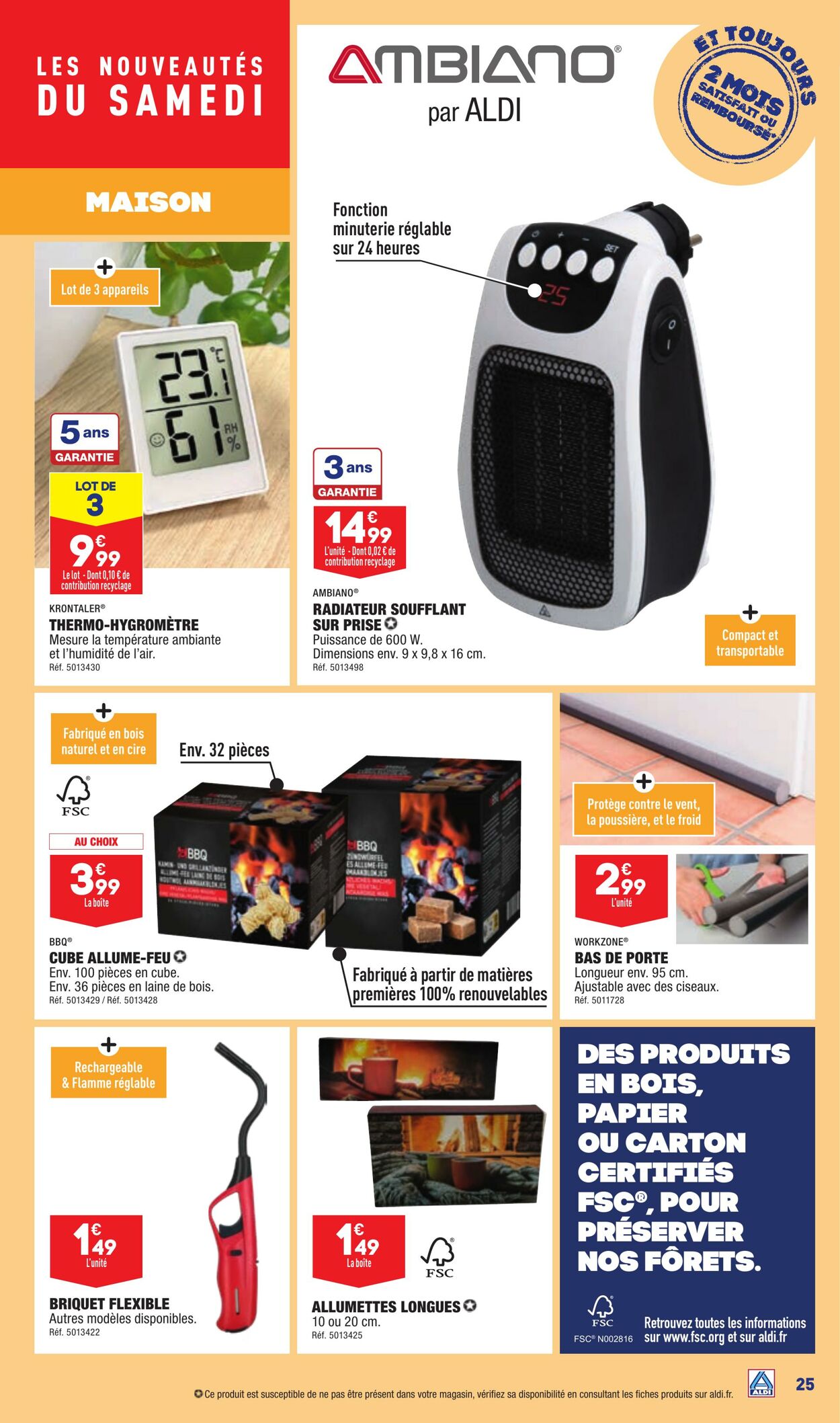 Catalogue Aldi 03.01.2024 - 08.01.2024