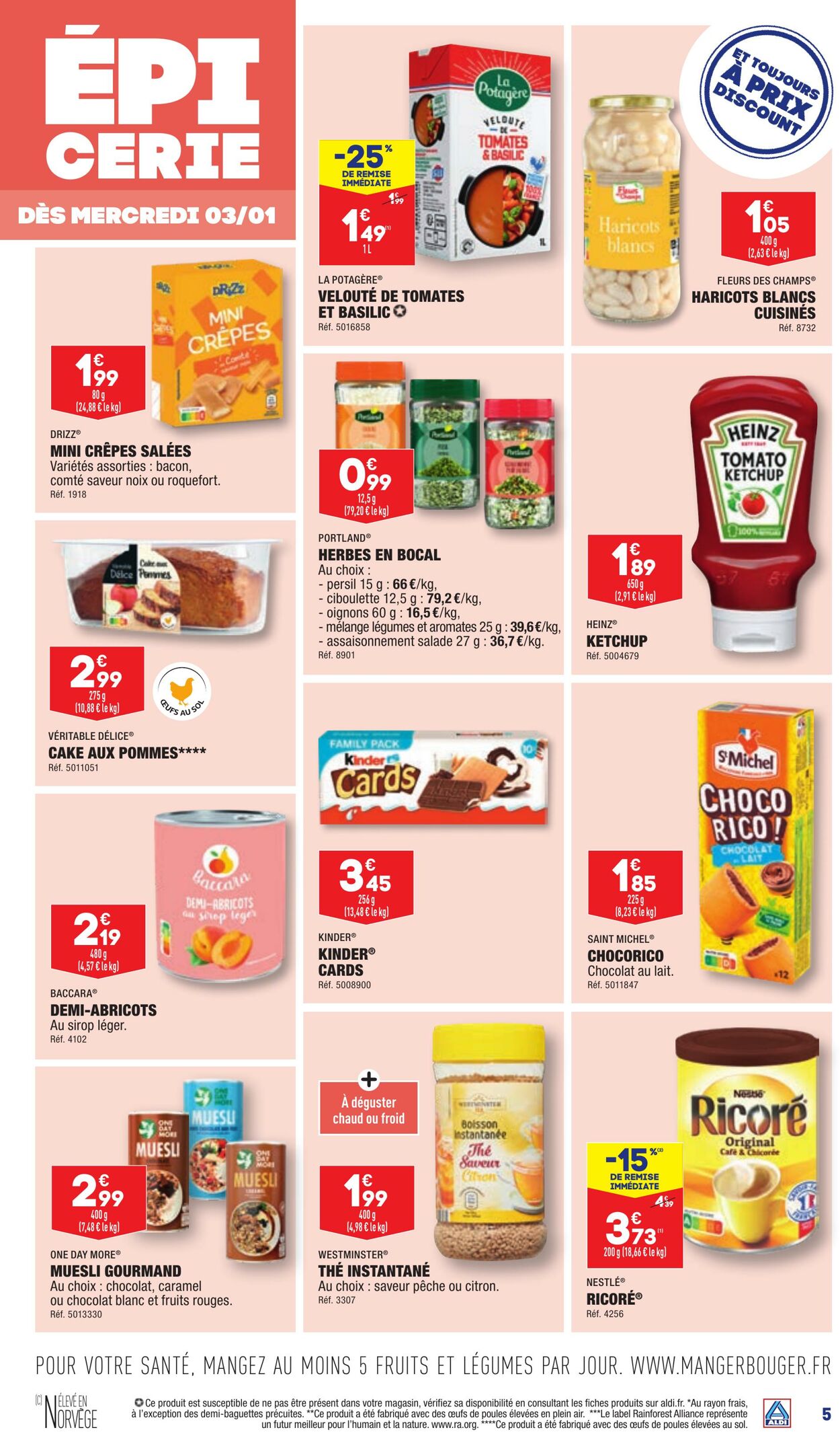 Catalogue Aldi 03.01.2024 - 08.01.2024