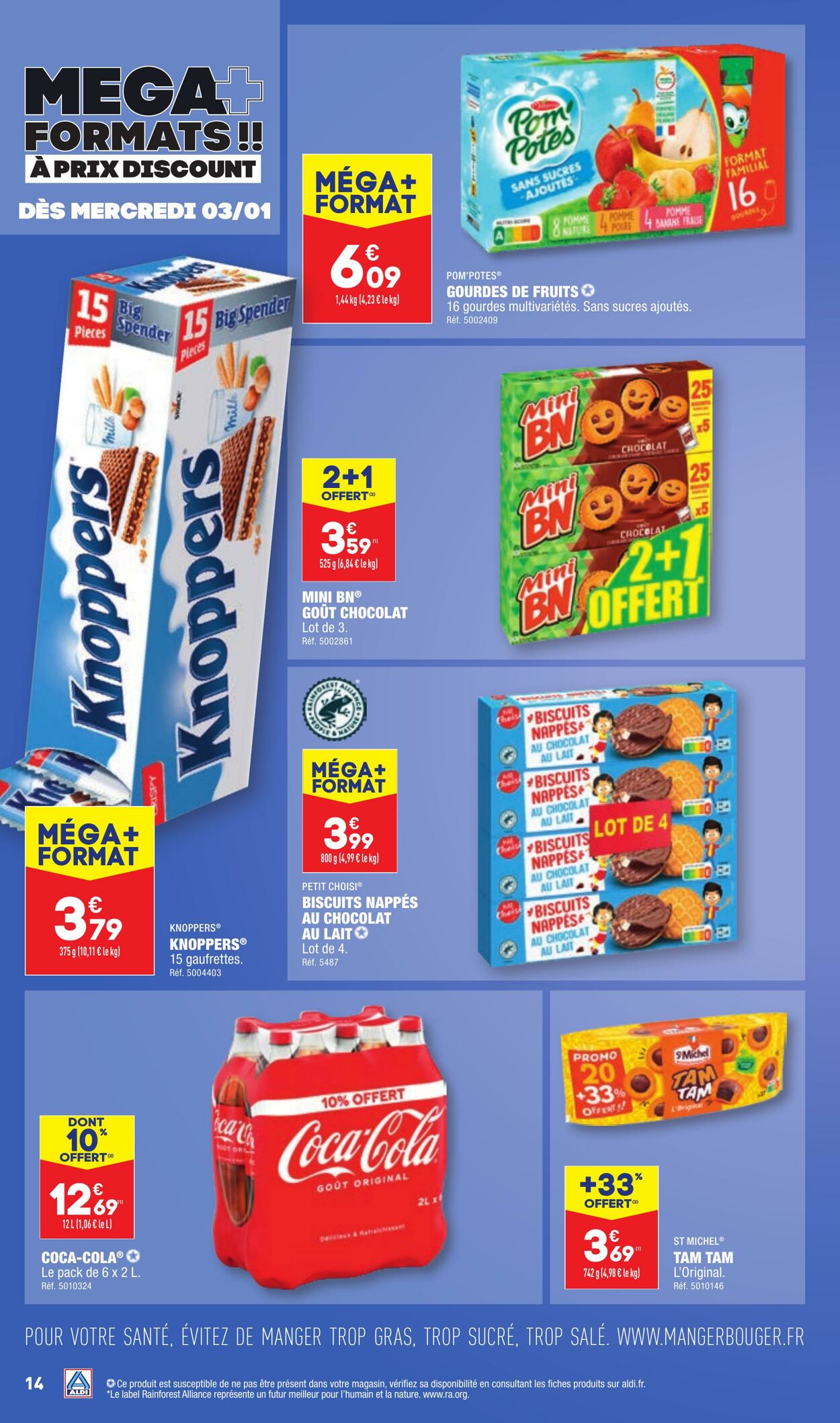 Catalogue Aldi 03.01.2024 - 08.01.2024