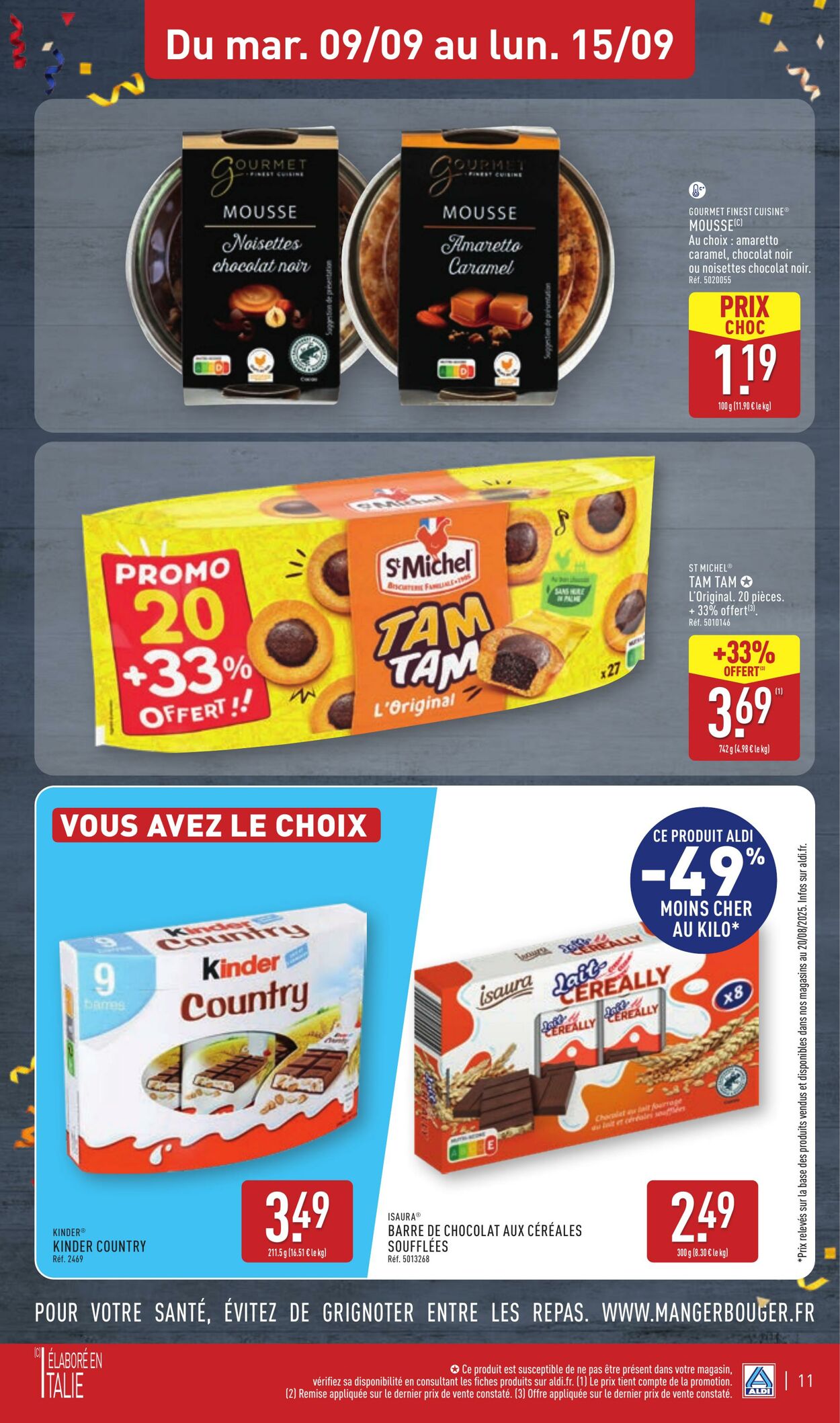 Catalogue Aldi 02.09.2025 - 08.09.2025