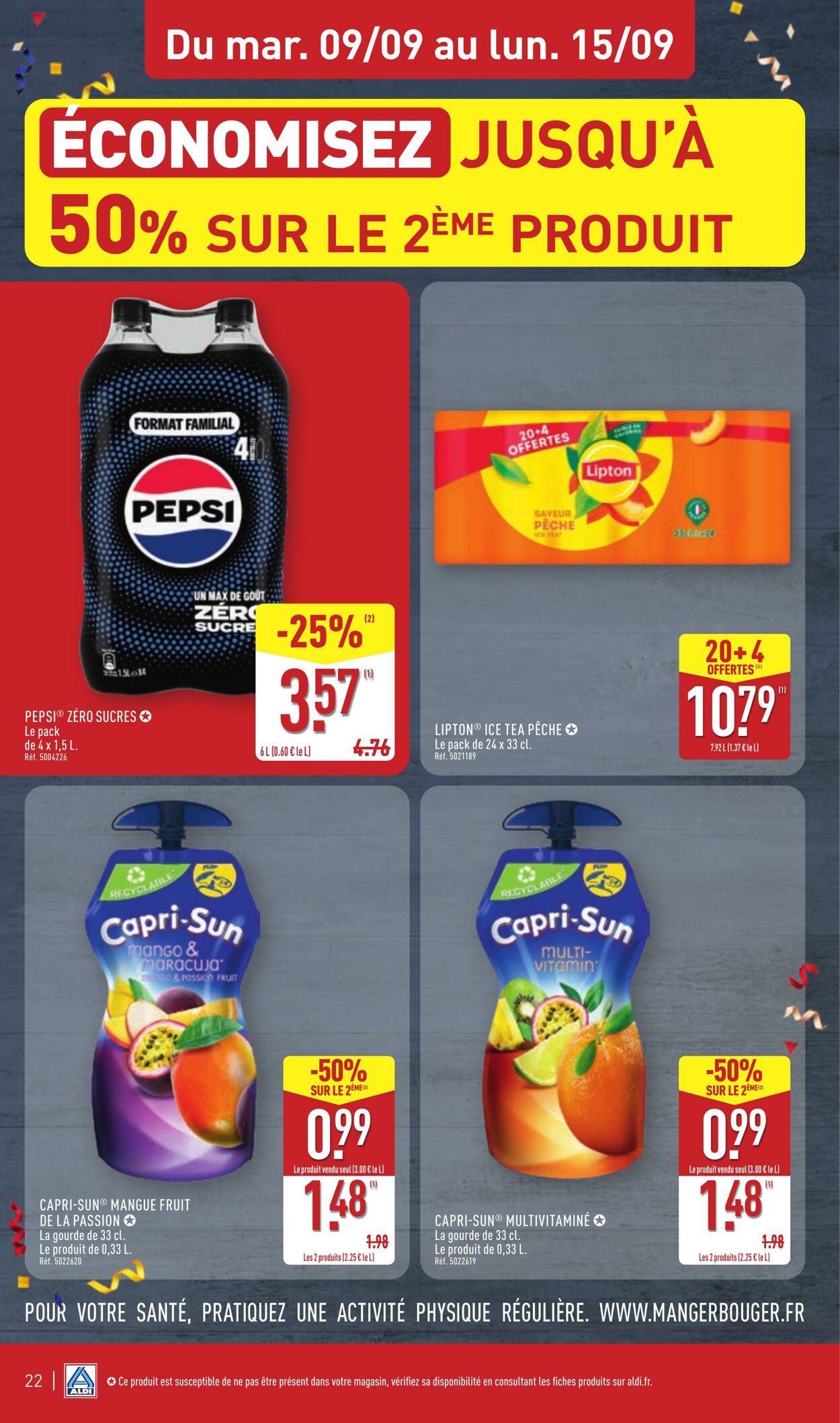 Catalogue Aldi 02.09.2025 - 08.09.2025