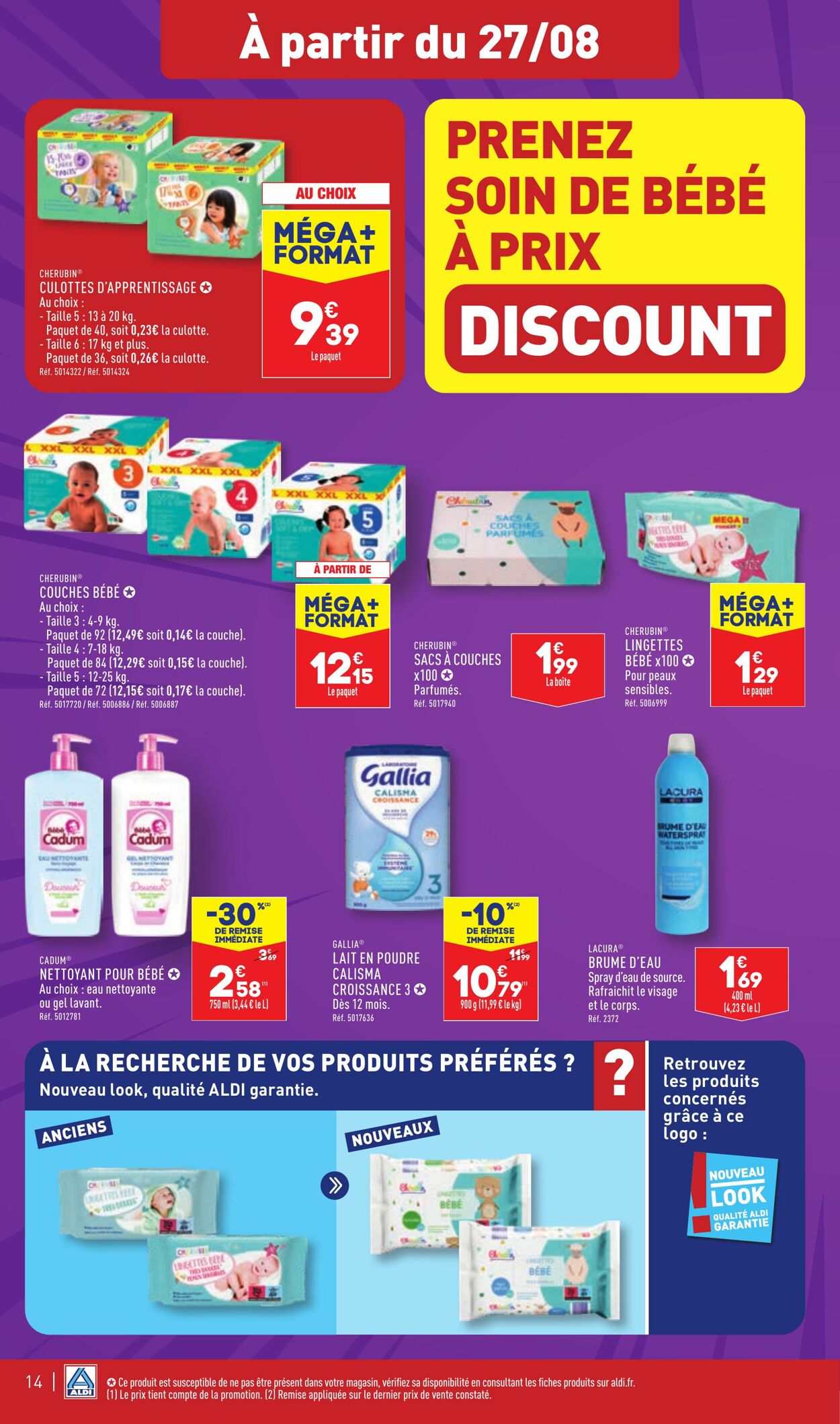 Catalogue Aldi 27.08.2024 - 02.09.2024