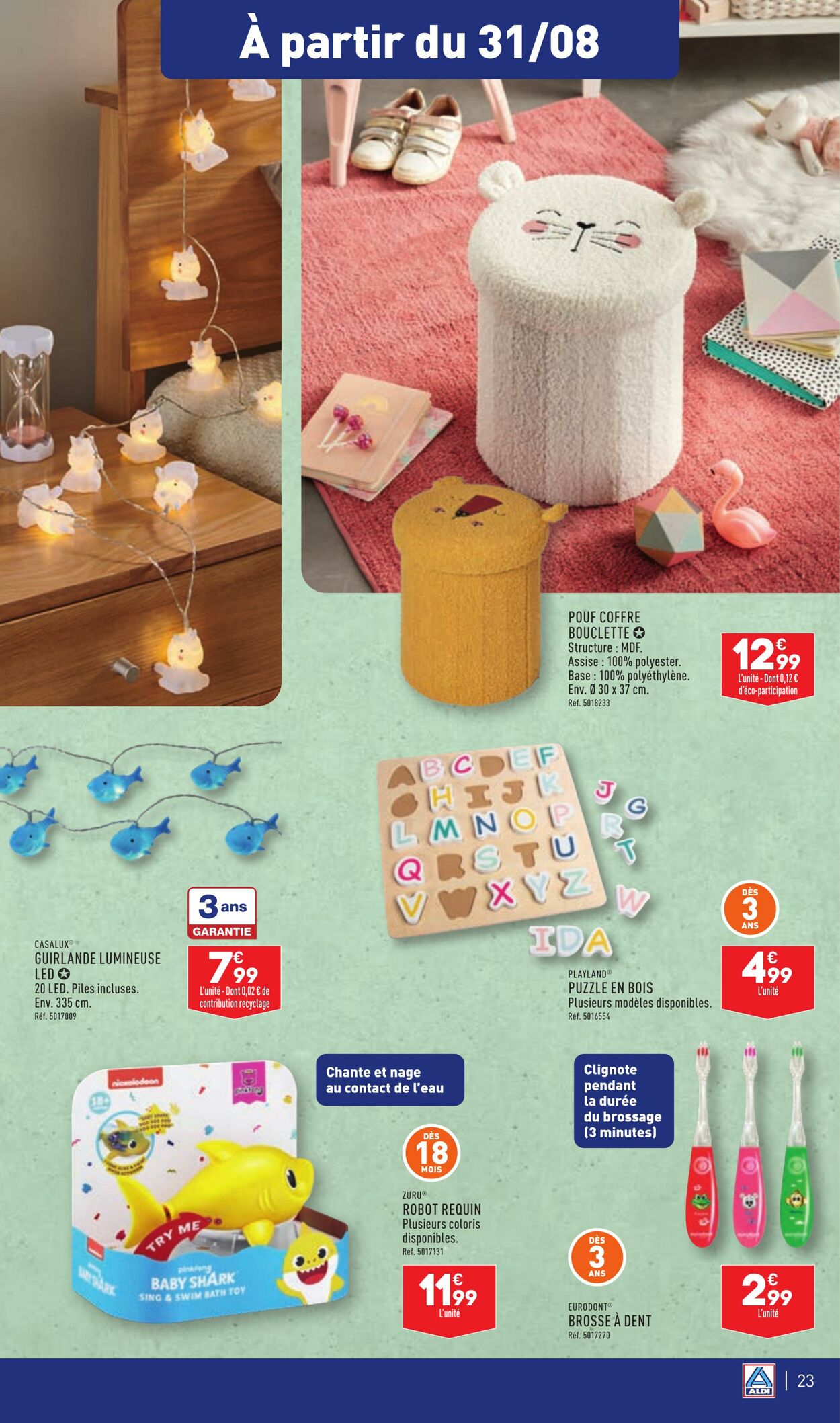 Catalogue Aldi 27.08.2024 - 02.09.2024