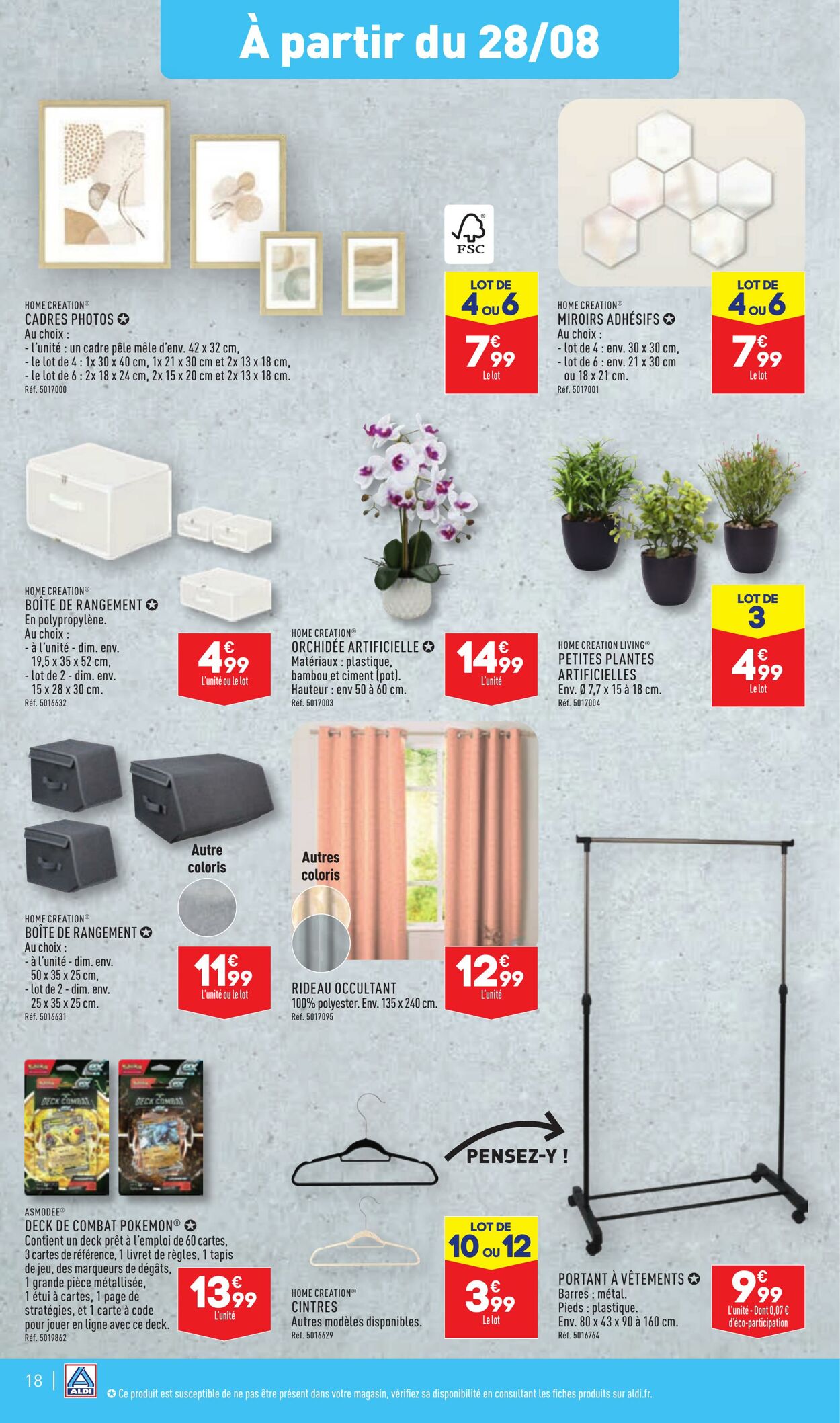 Catalogue Aldi 27.08.2024 - 02.09.2024