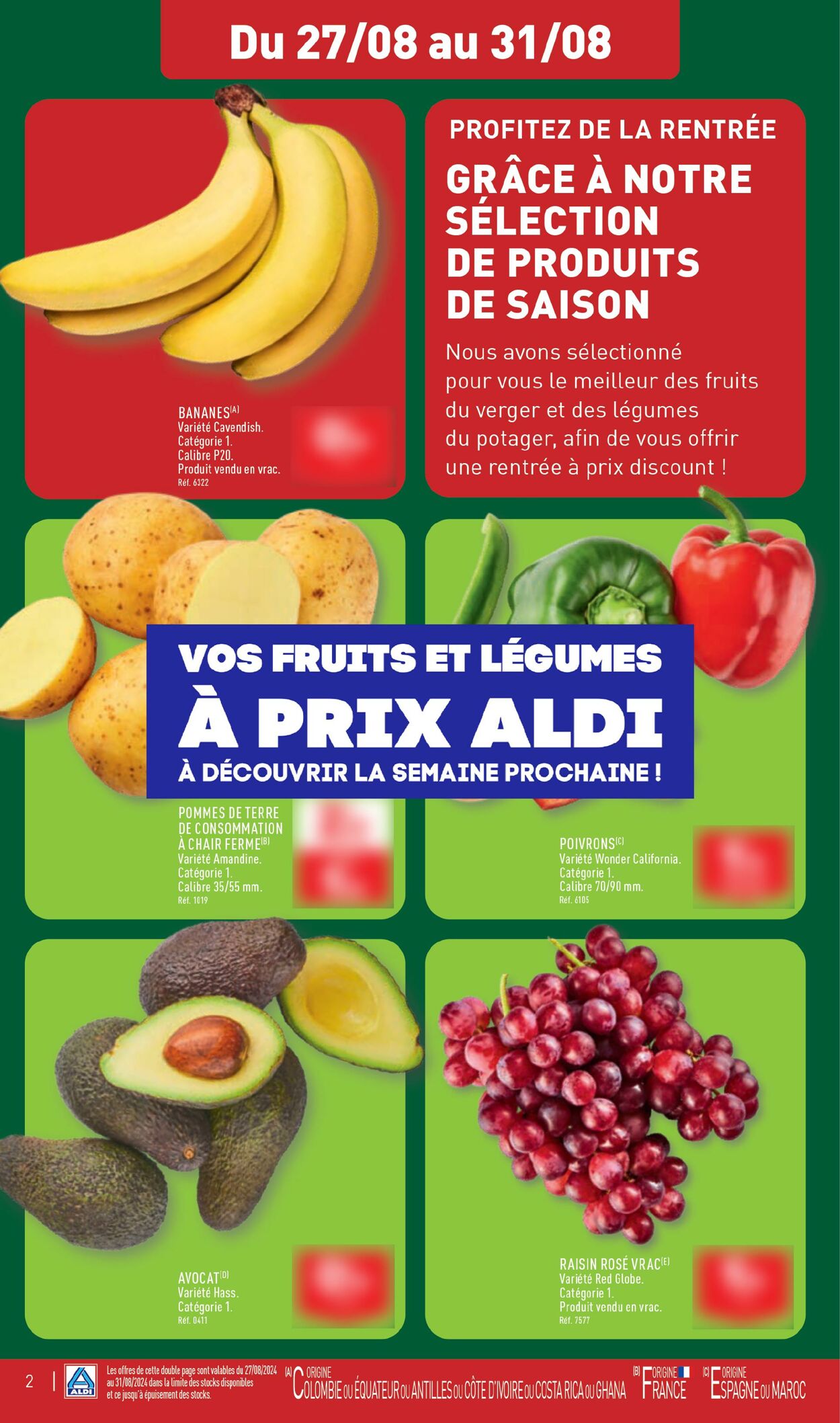 Catalogue Aldi 27.08.2024 - 02.09.2024