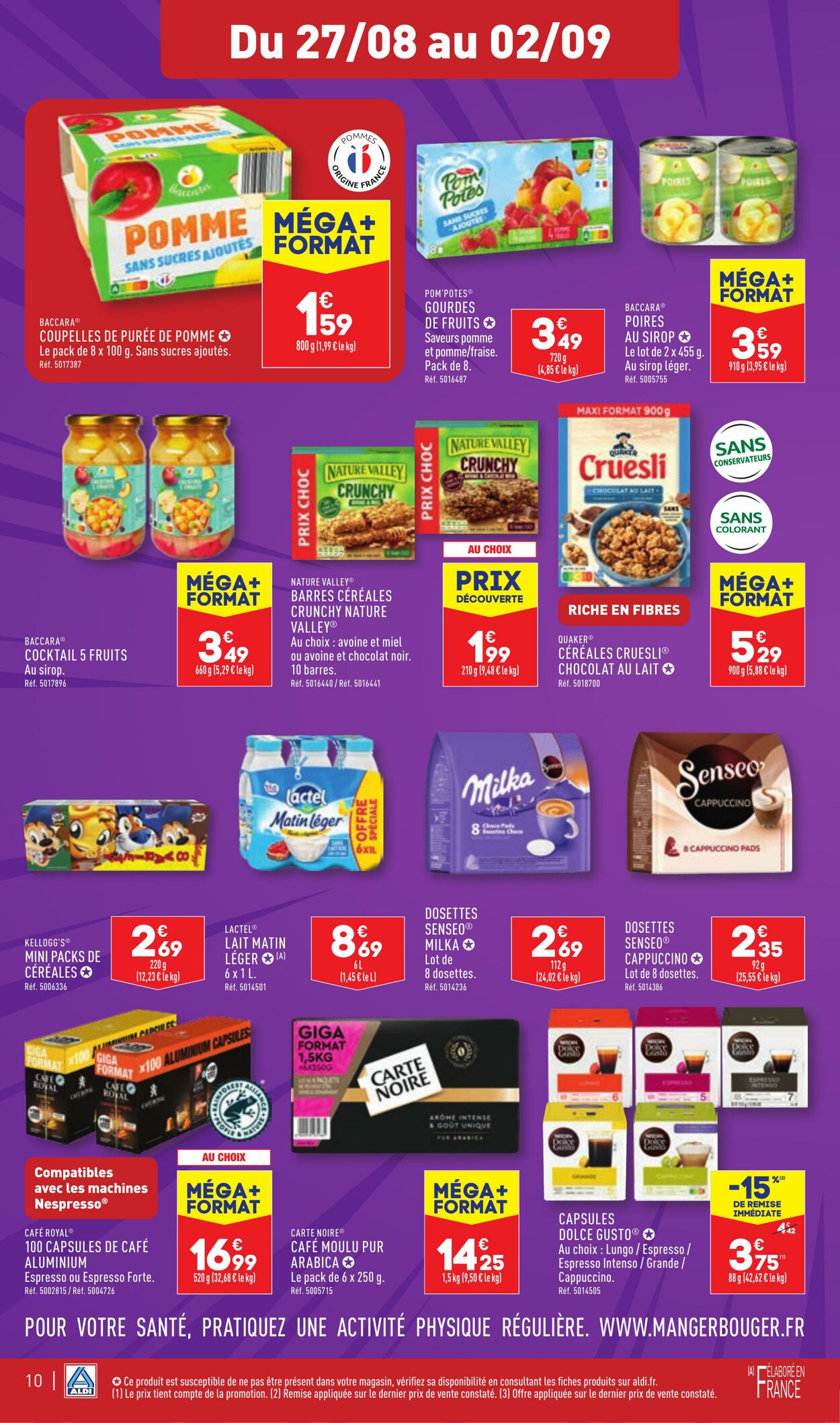 Catalogue Aldi 27.08.2024 - 02.09.2024